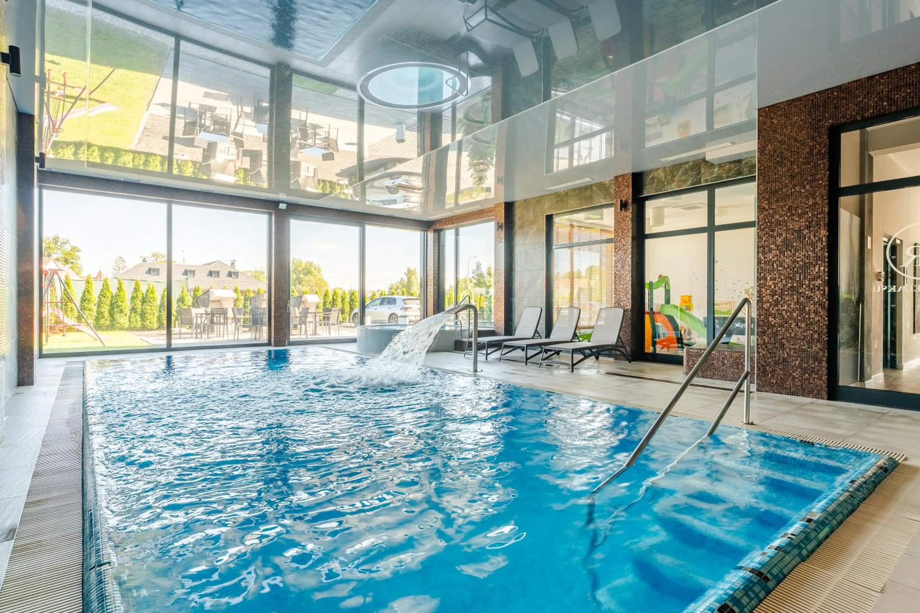 Swimming pool in Family Resort Sarbinowo