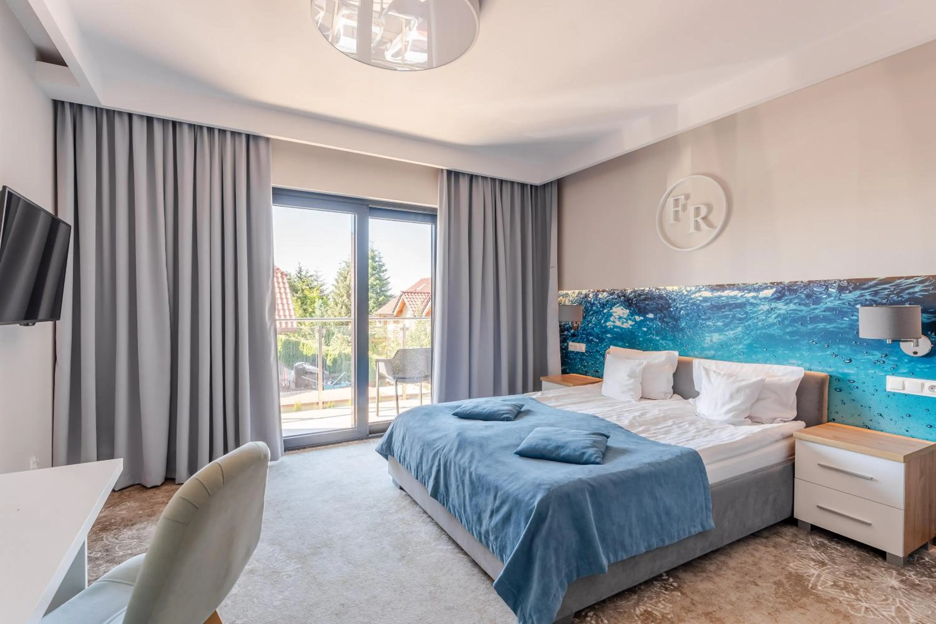 Bed in Family Resort Sarbinowo