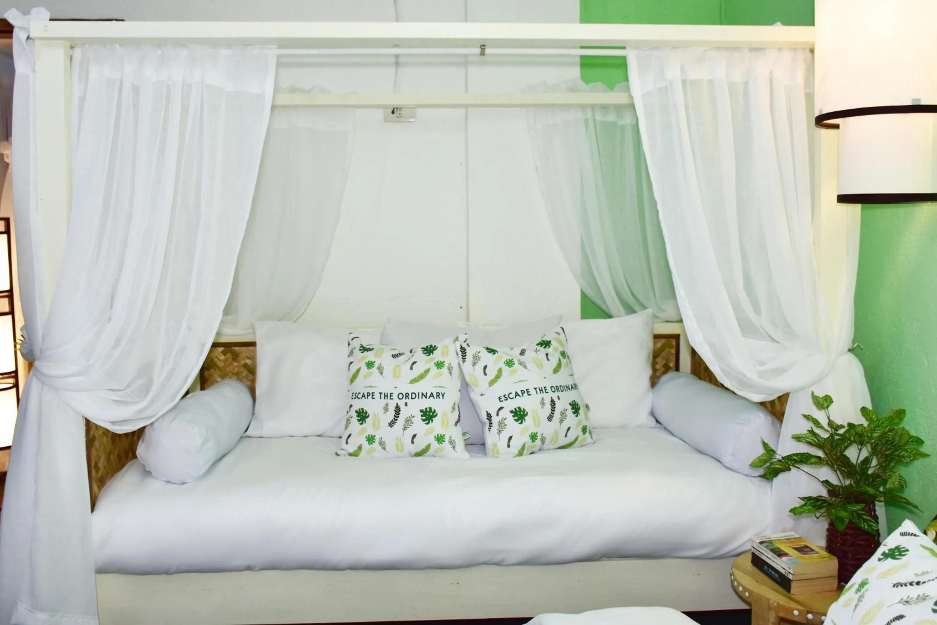 Seating area, Bed in 8 Colors Penthouse Boracay Beach House Resort by Cocotel