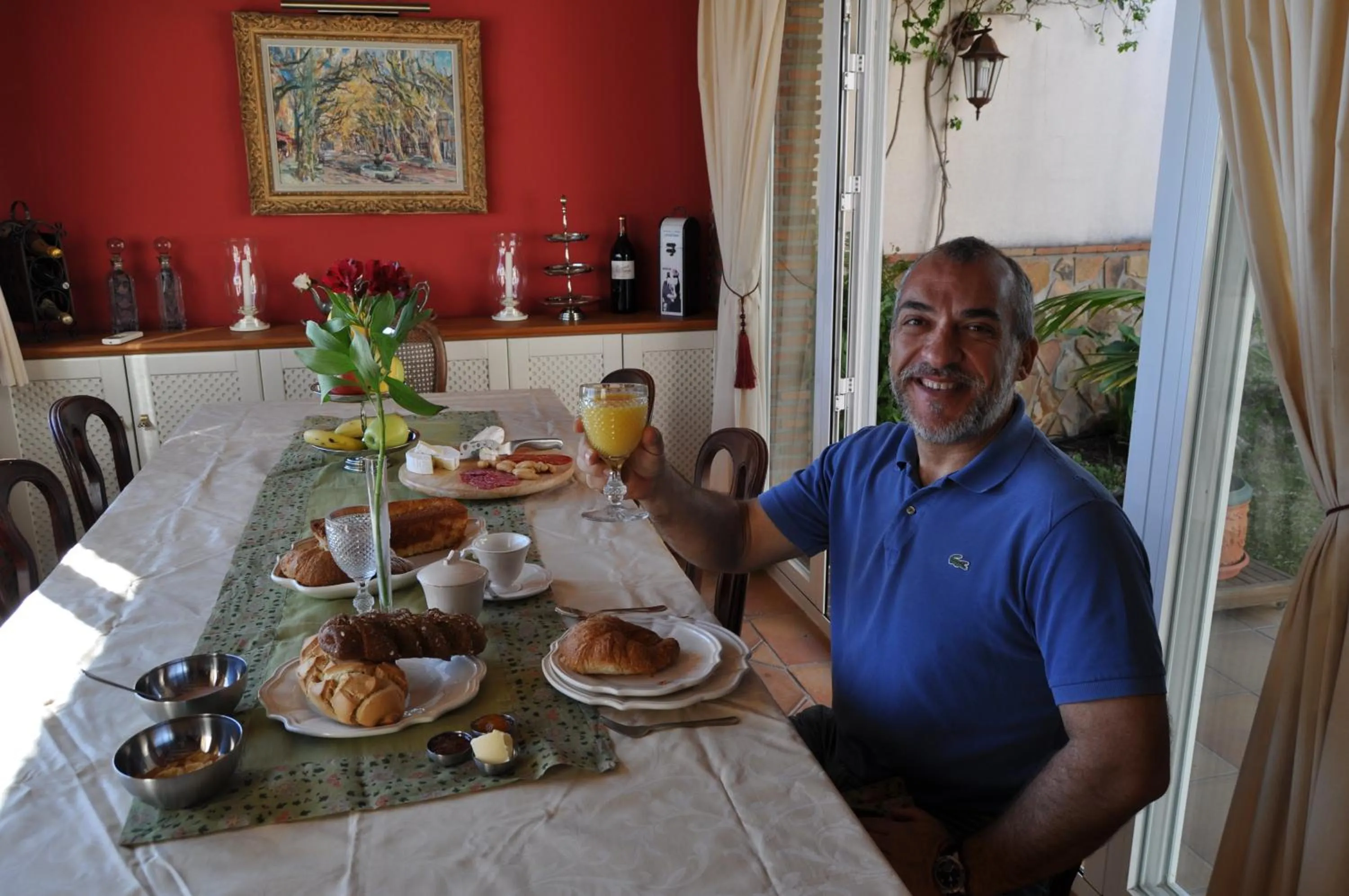 People in Welcome Inn Nerja guest house Luxury Bed & Breakfast