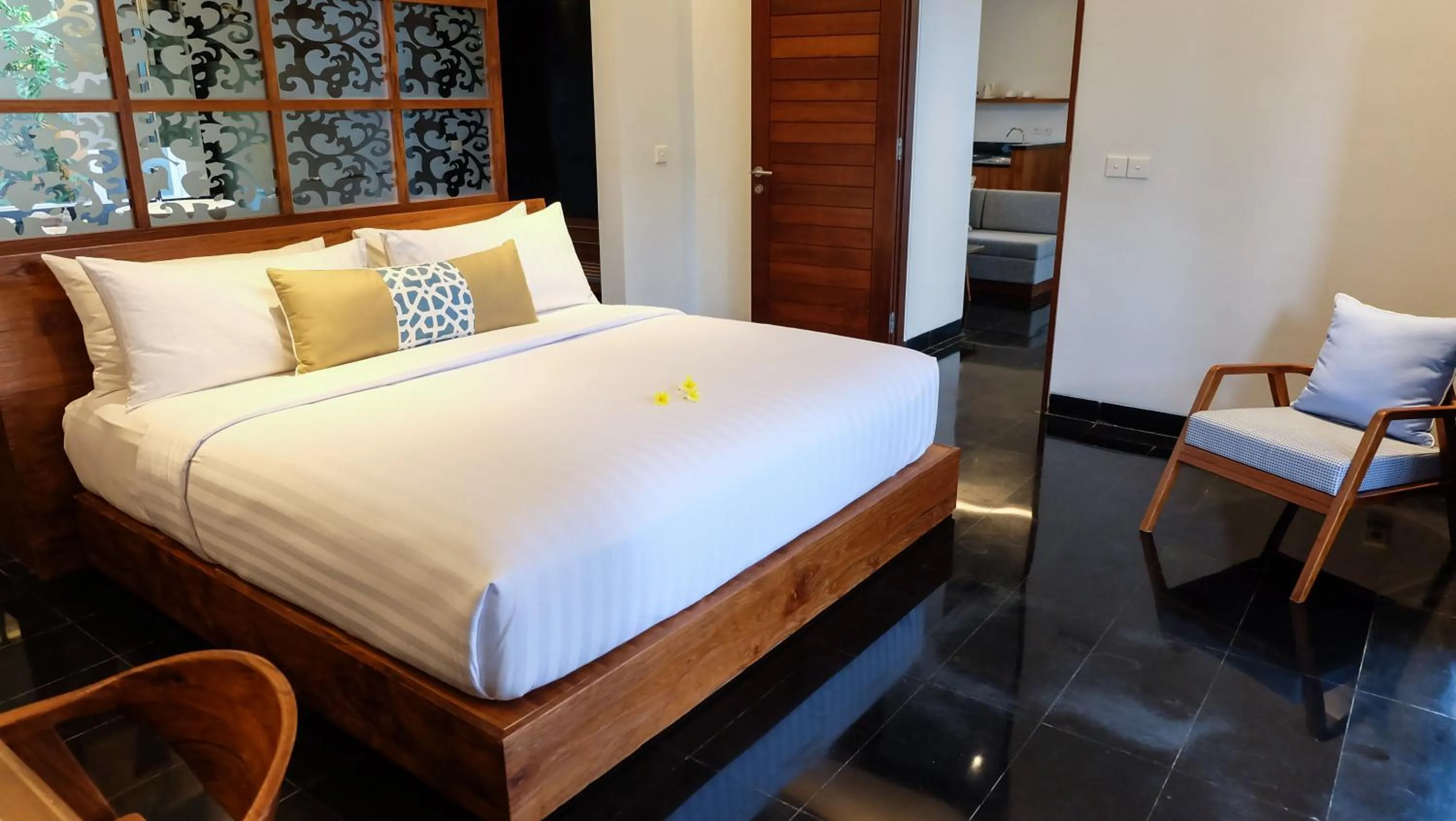 Bedroom, Bed in Sun Island Boutique Villas & Spa Seminyak