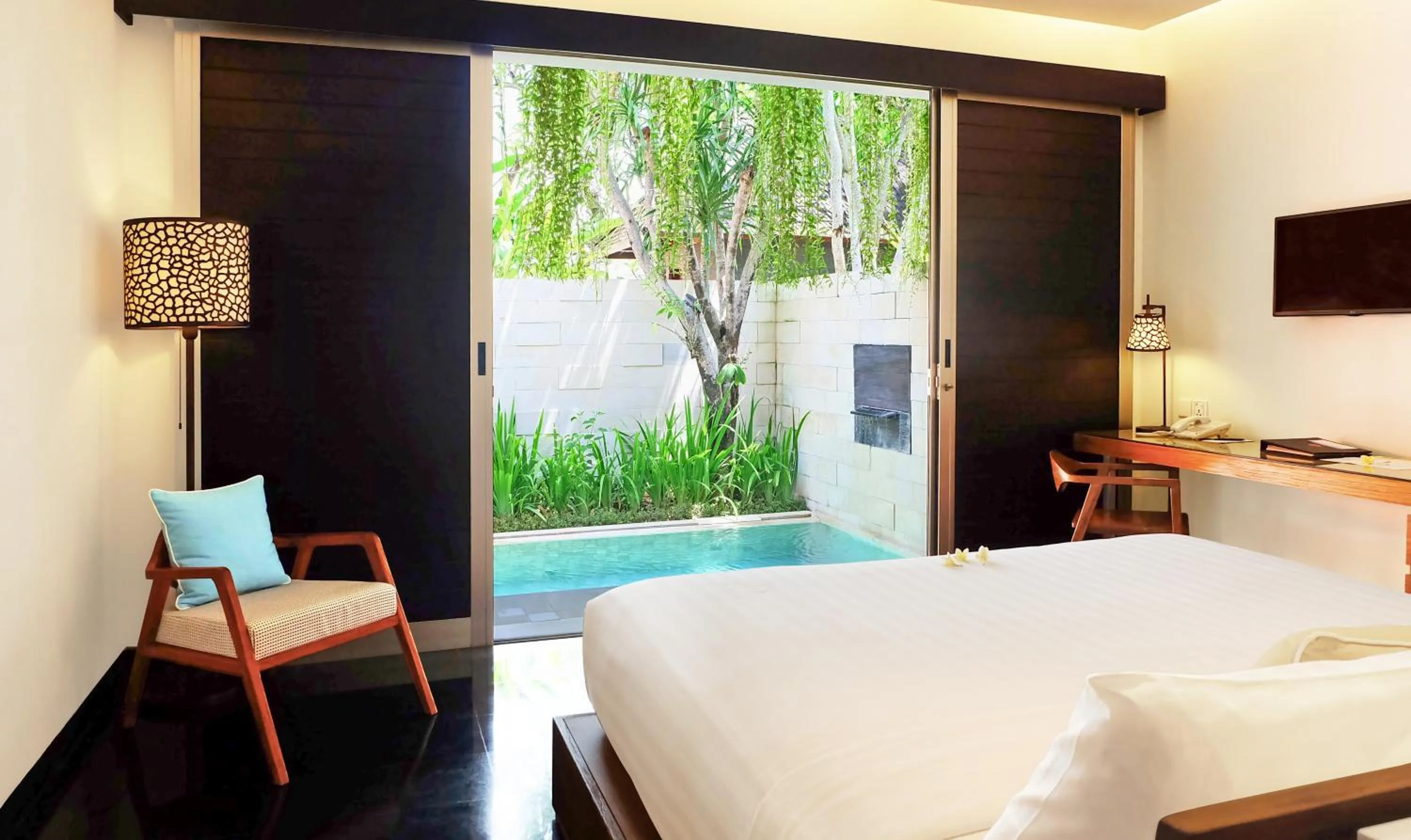 Bedroom, Bed in Sun Island Boutique Villas & Spa Seminyak