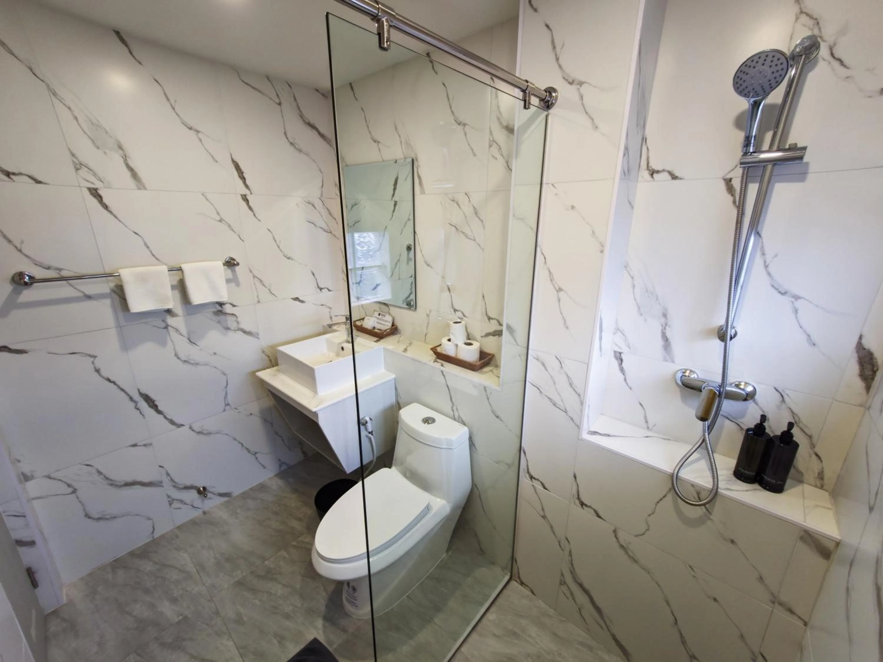 Bathroom in Phuket Airport Hotel - SHA Extra Plus