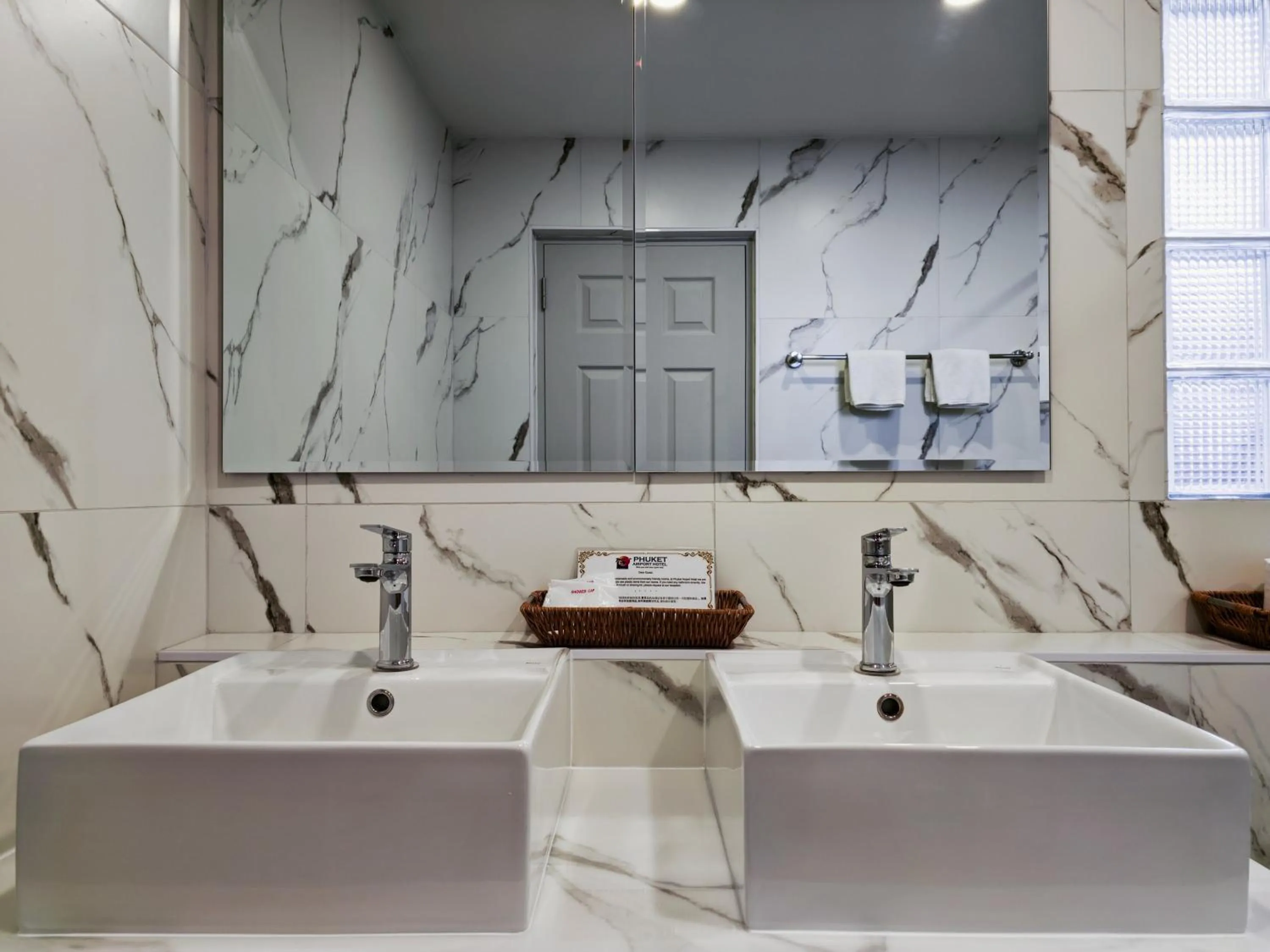 Bathroom in Phuket Airport Hotel - SHA Extra Plus