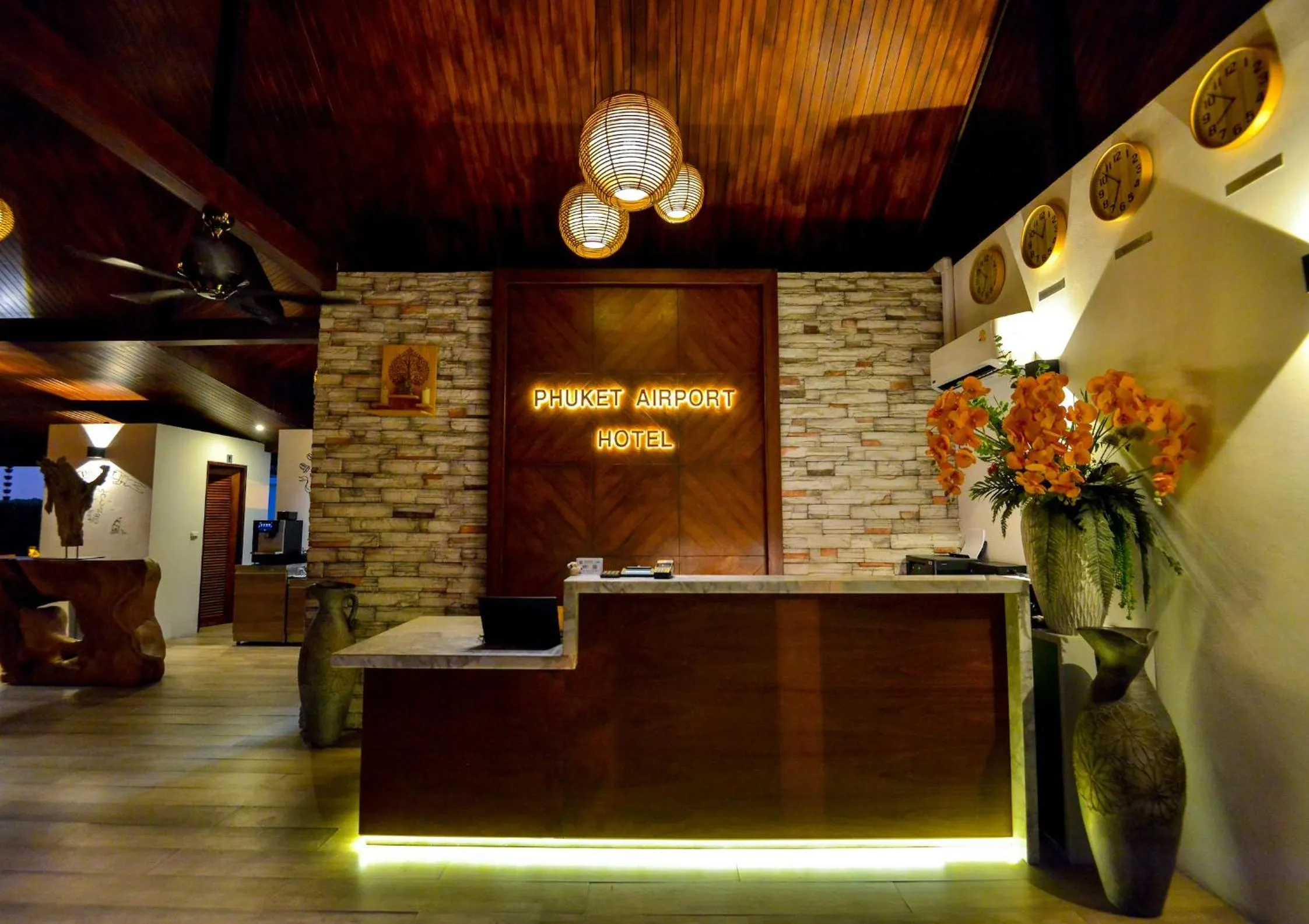 Lobby or reception in Phuket Airport Hotel