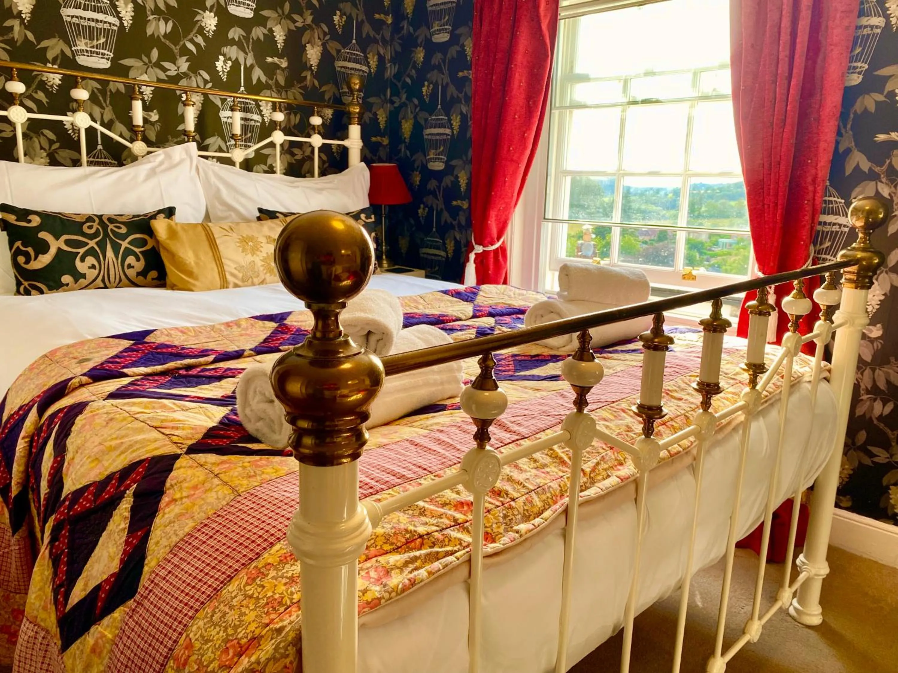 Bed in The Castle House