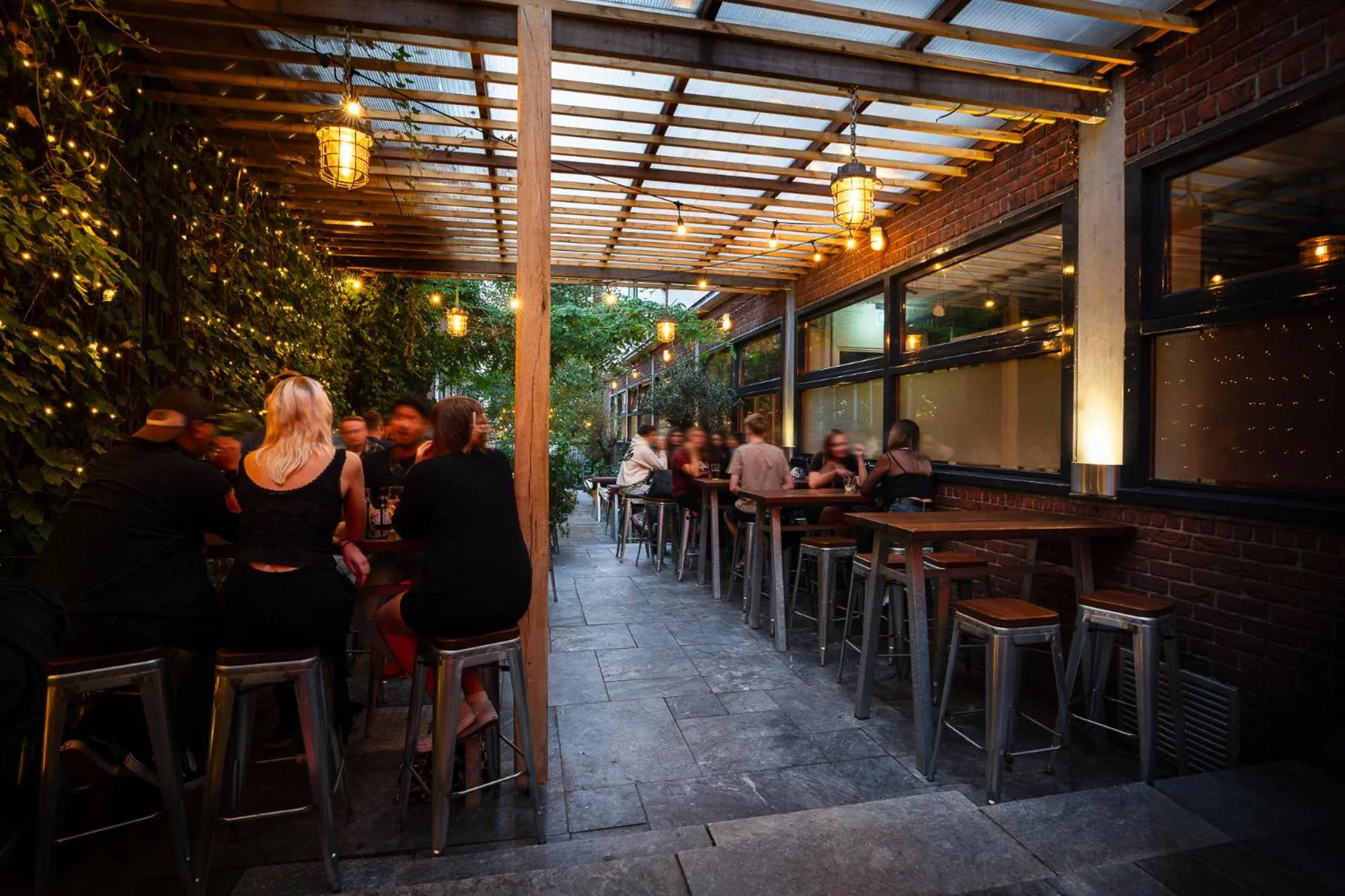 Balcony/Terrace in St Christopher's Inn Amsterdam - The Winston