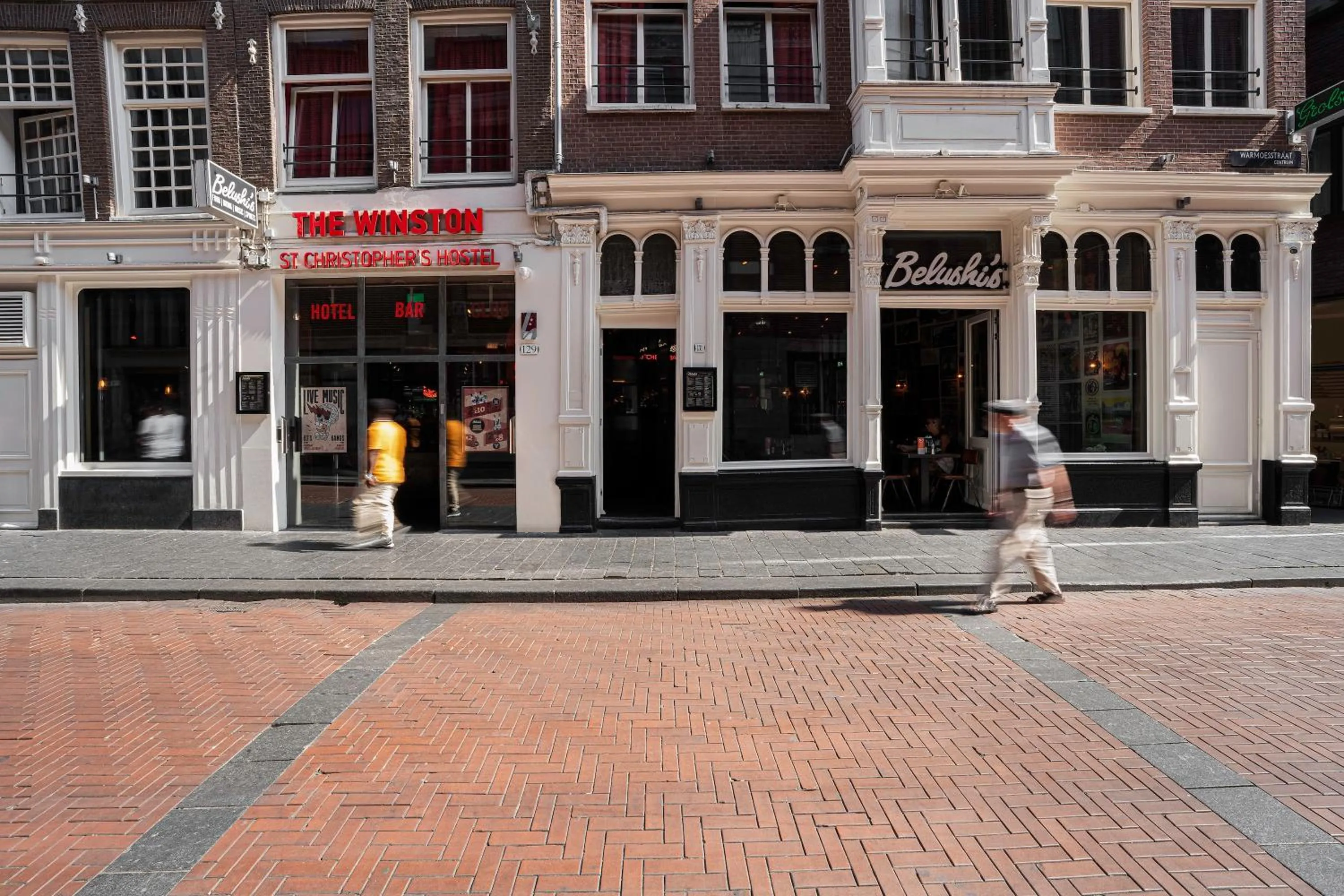 Facade/entrance in St Christopher's Inn Amsterdam - The Winston