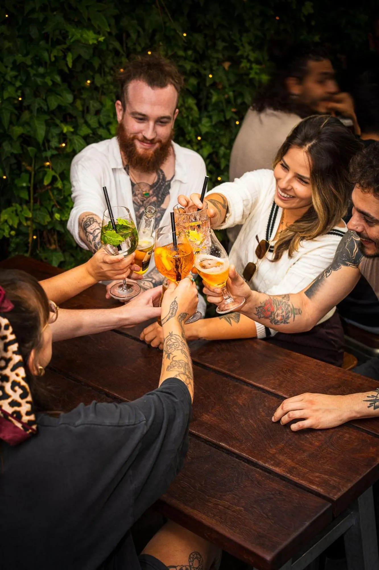 group of guests in St Christopher's Inn Amsterdam - The Winston