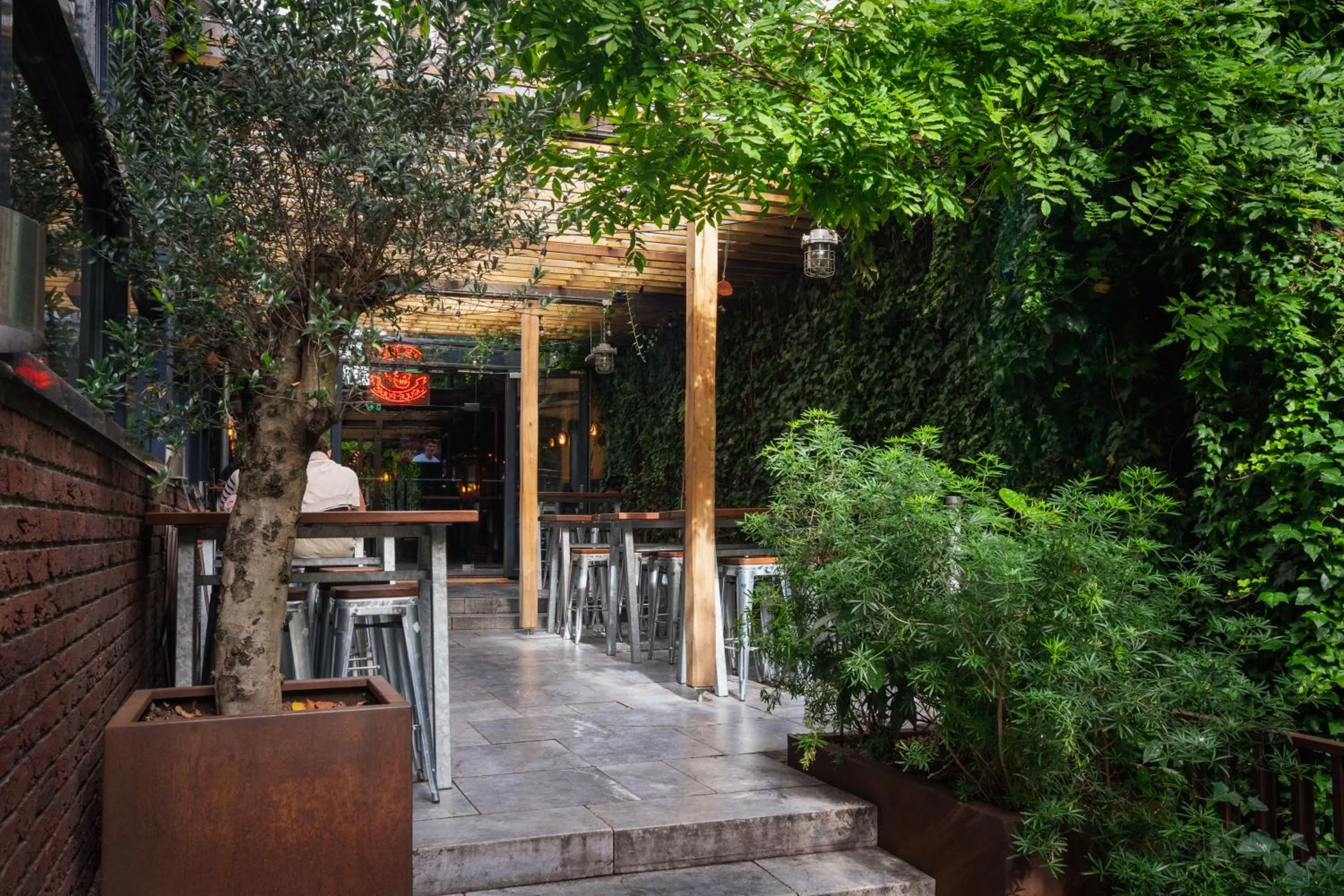 Balcony/Terrace in St Christopher's Inn Amsterdam - The Winston