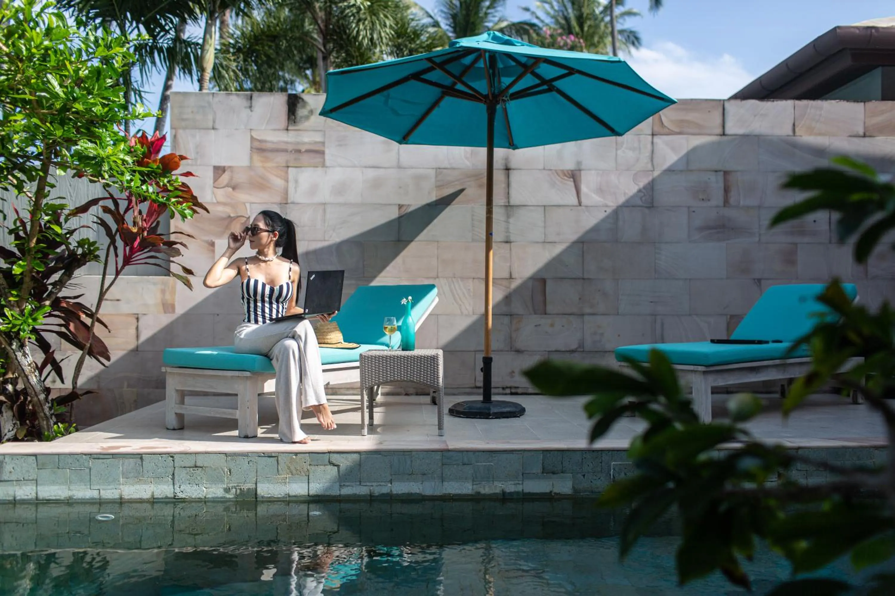 Swimming pool in Avani Plus Samui Resort