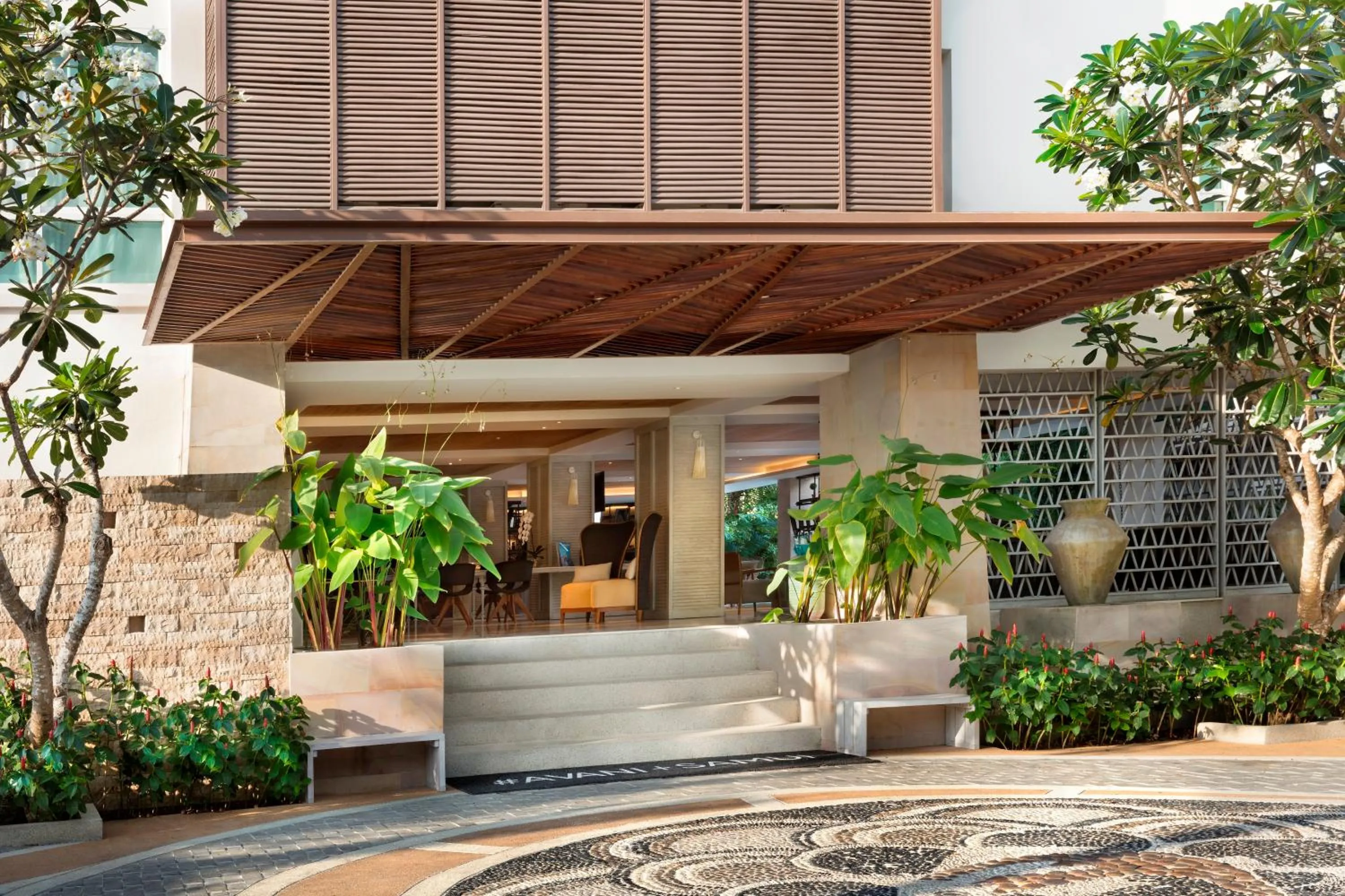 Facade/entrance in Avani Plus Samui Resort