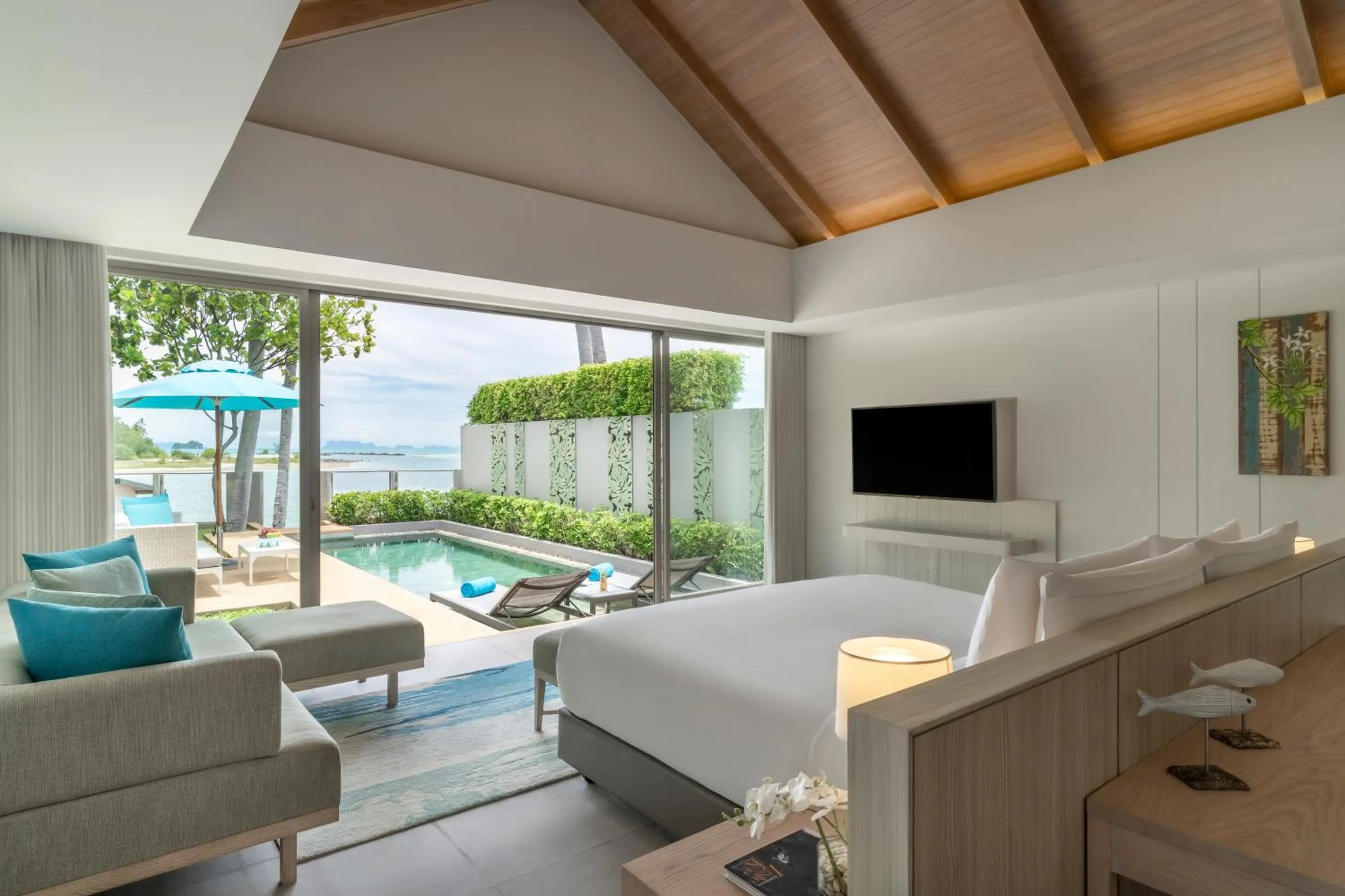 Bedroom in Avani Plus Samui Resort