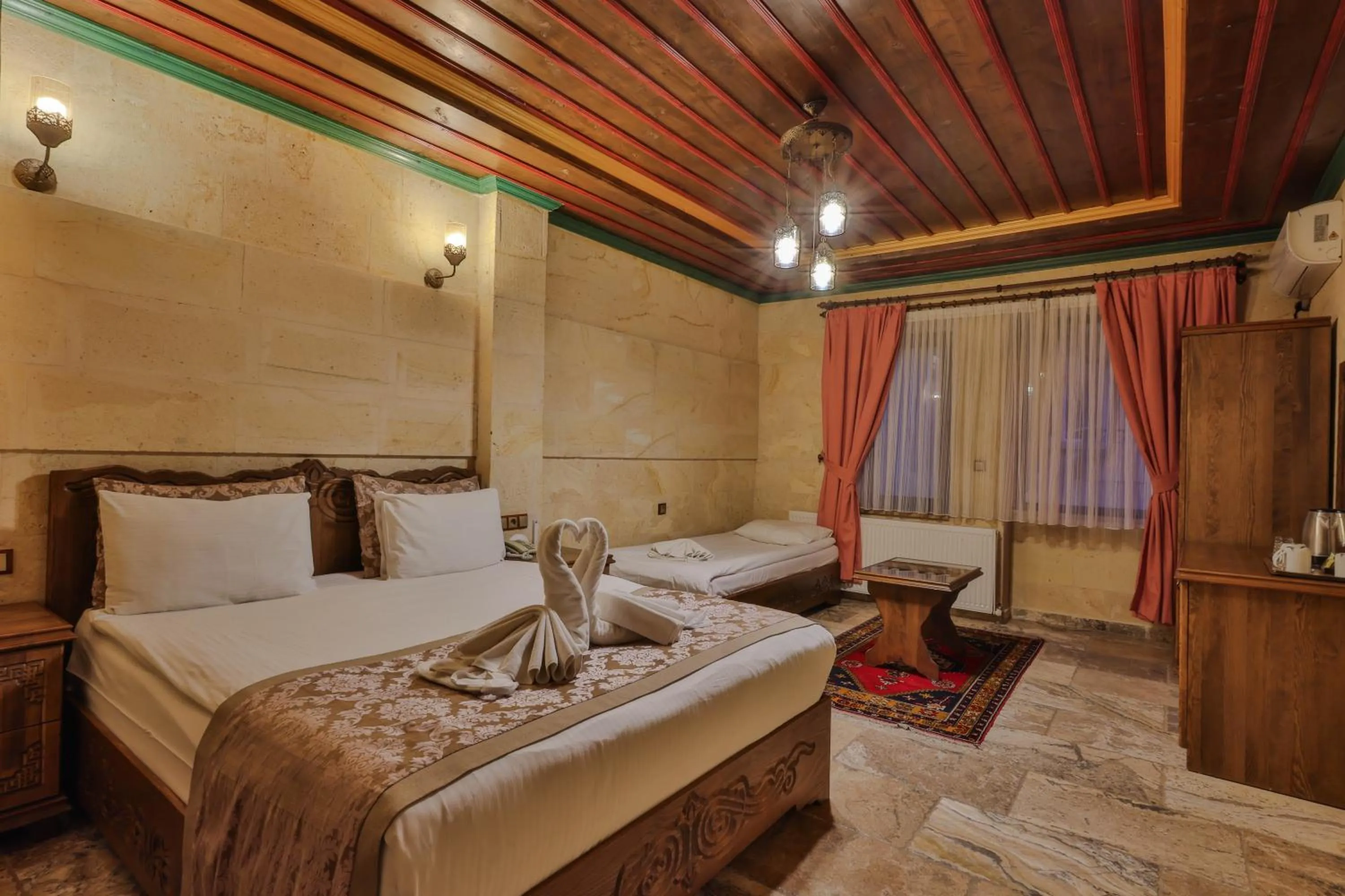 Photo of the whole room, Bed in Feel Cappadocia Stone House