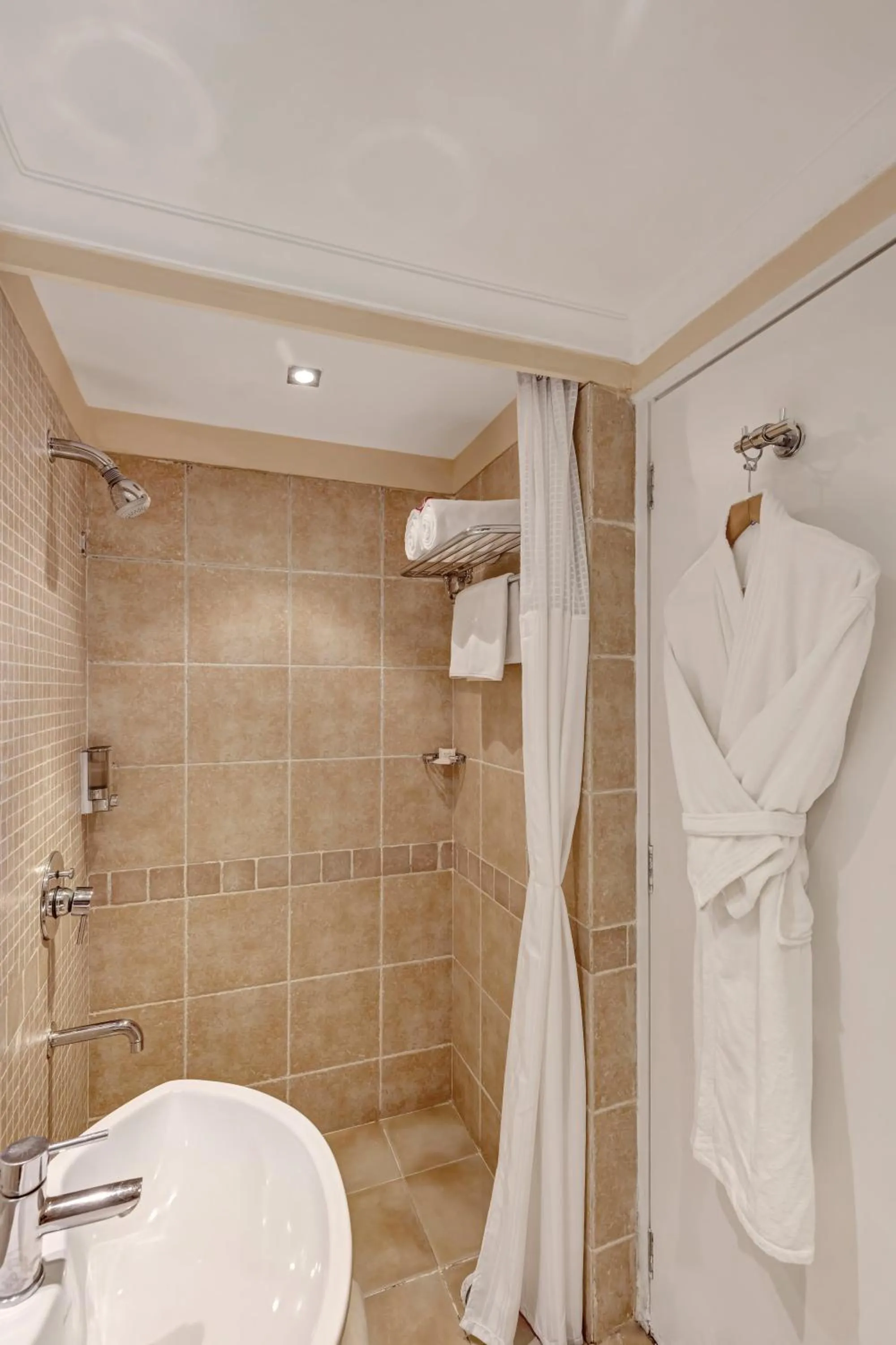 Bathroom in Club Mahindra Emerald Palms, Goa