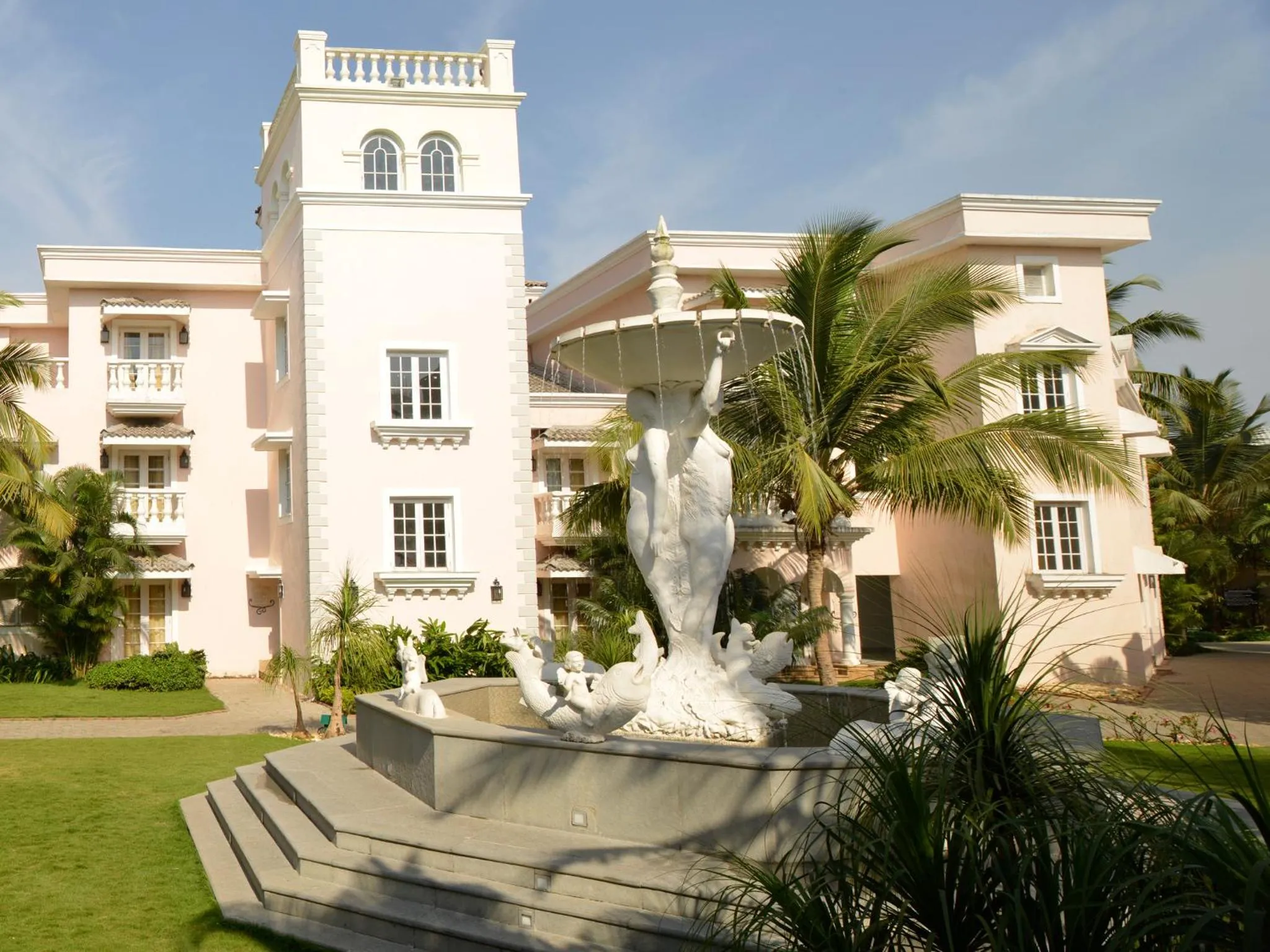 Property building in Club Mahindra Emerald Palms, Goa