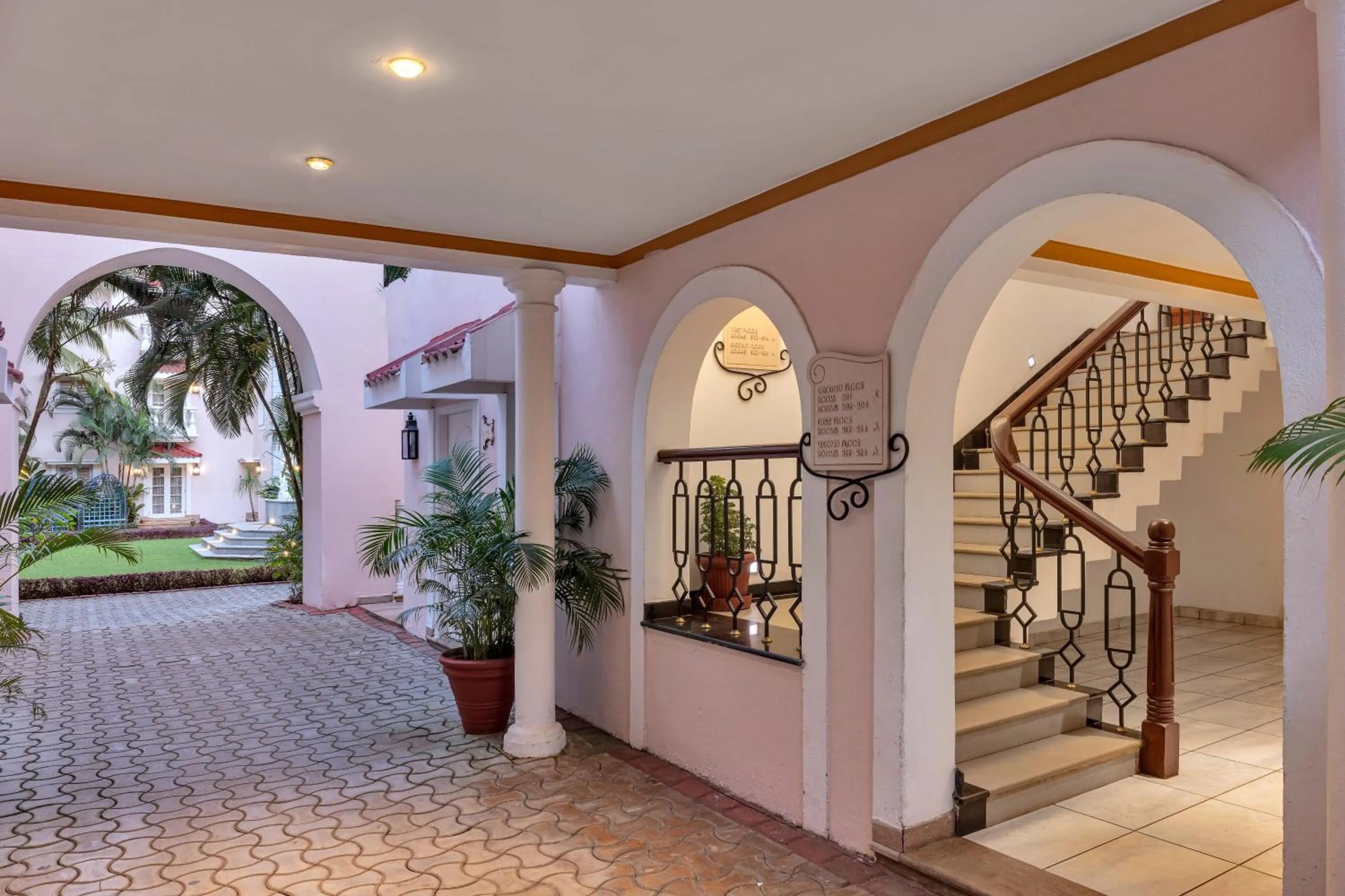 Property building in Club Mahindra Emerald Palms, Goa