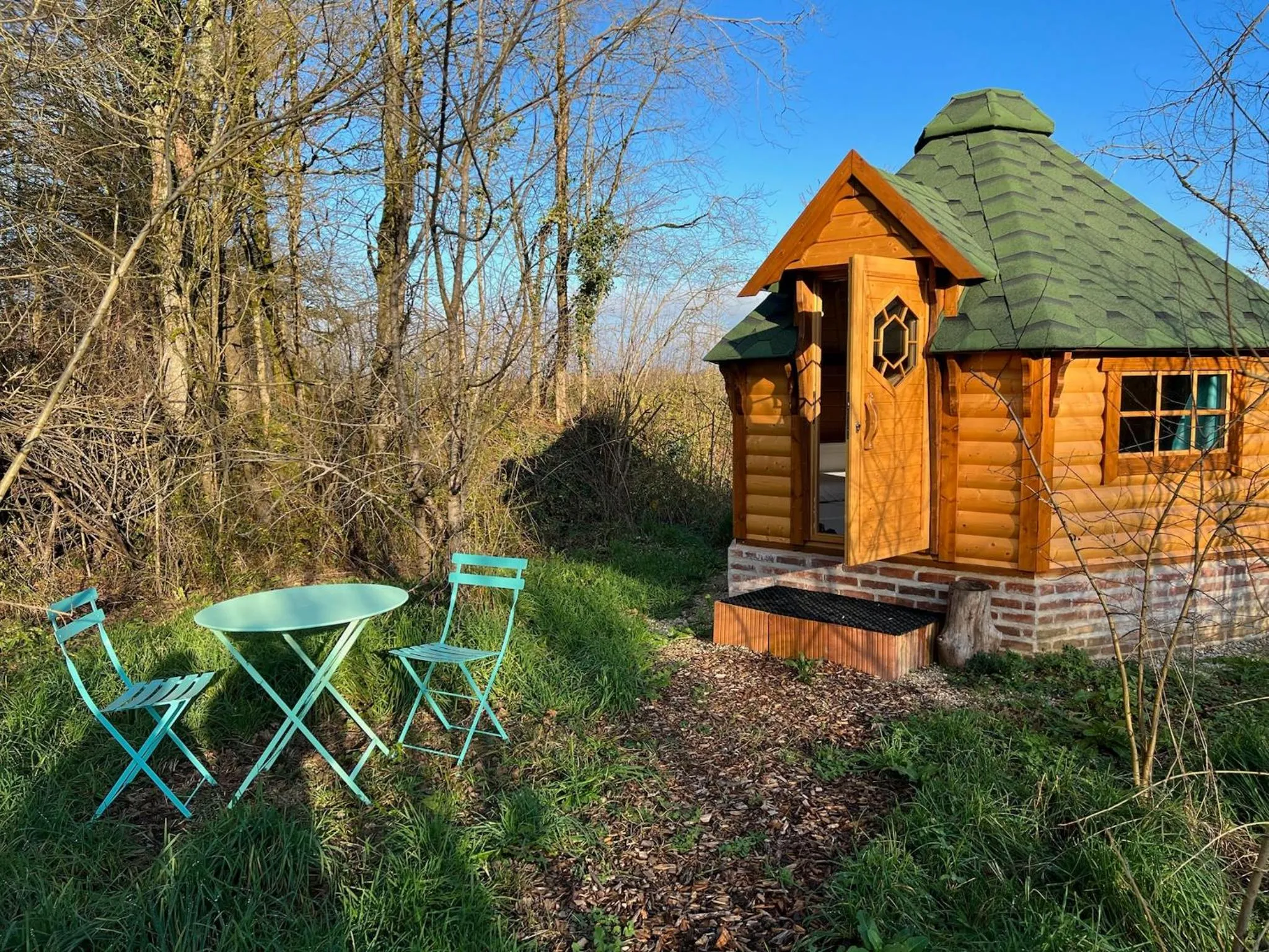 Garden view in Ô Saveur de l’Instant
