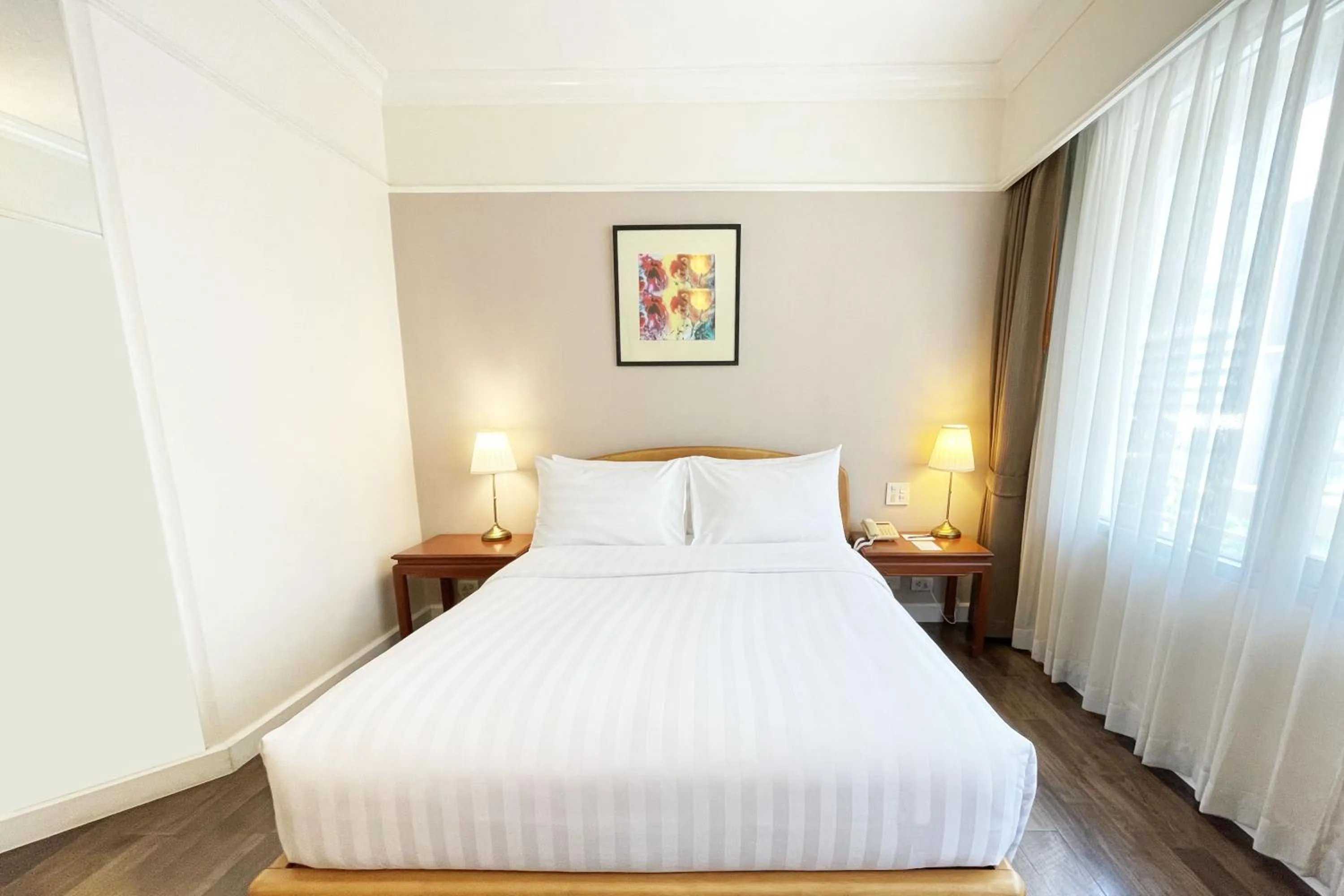 Bed in Le Siam Hotel Silom Bangkok by PCL