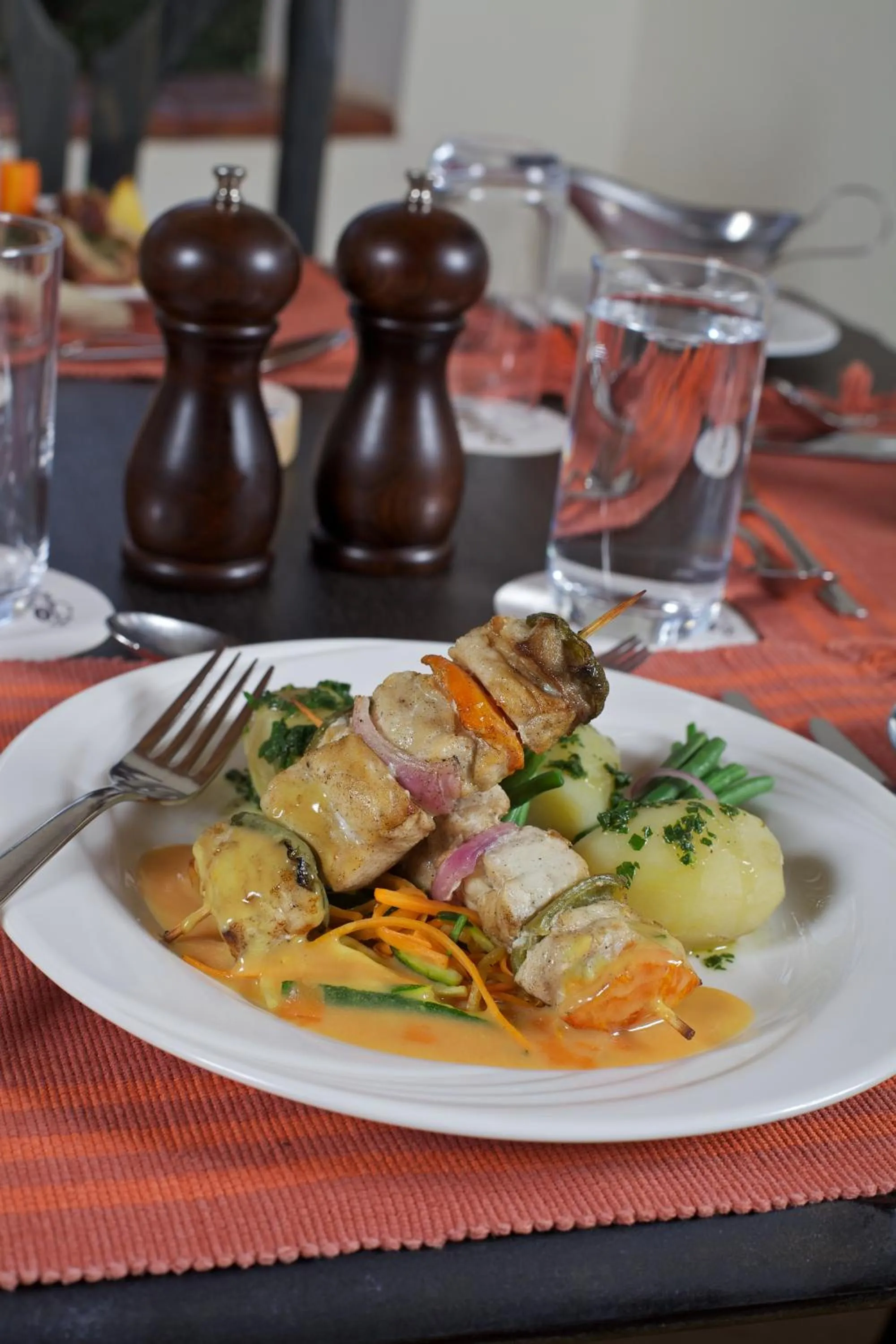 Food close-up in Ashnil Samburu Camp