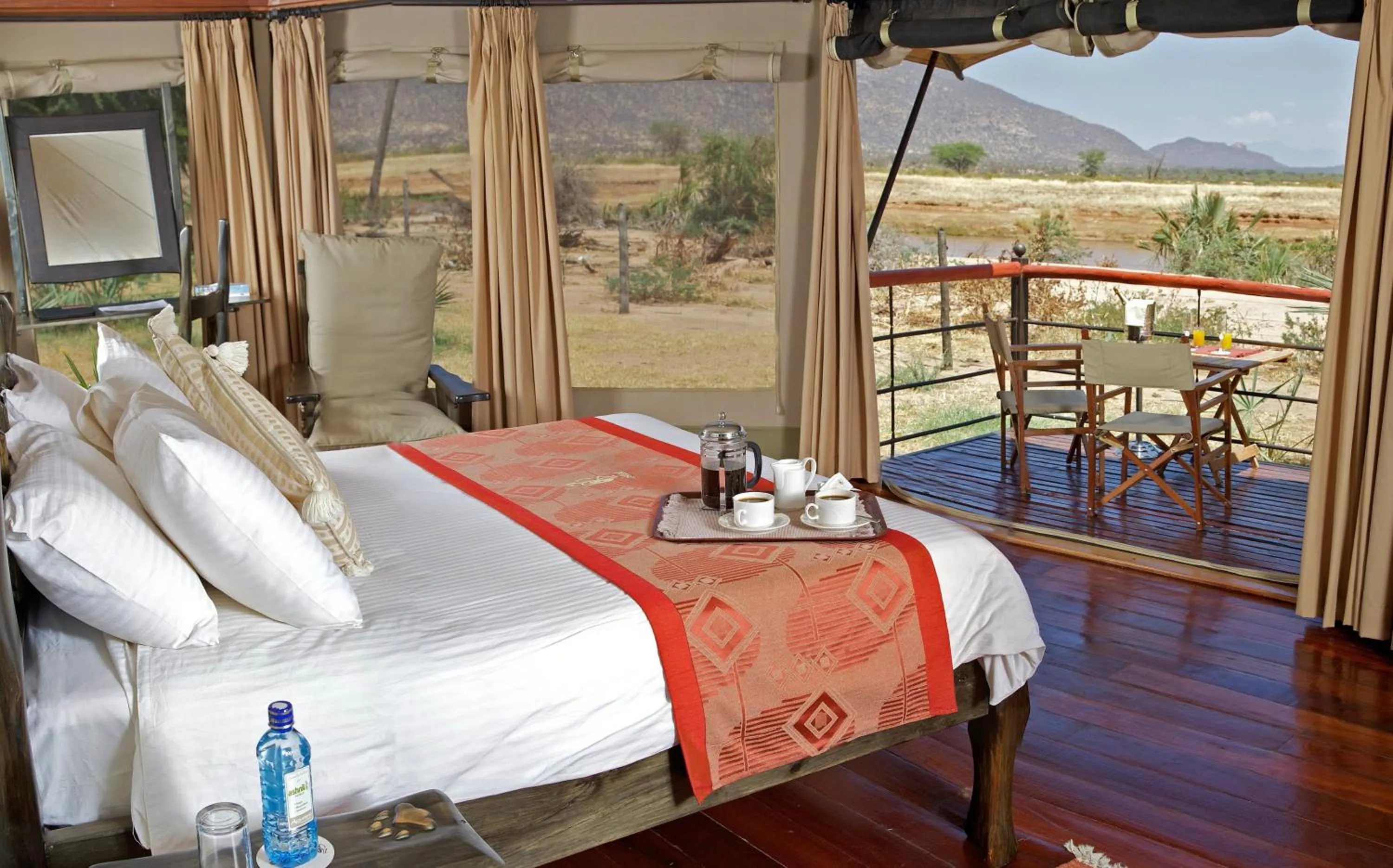 Photo of the whole room, Bed in Ashnil Samburu Camp