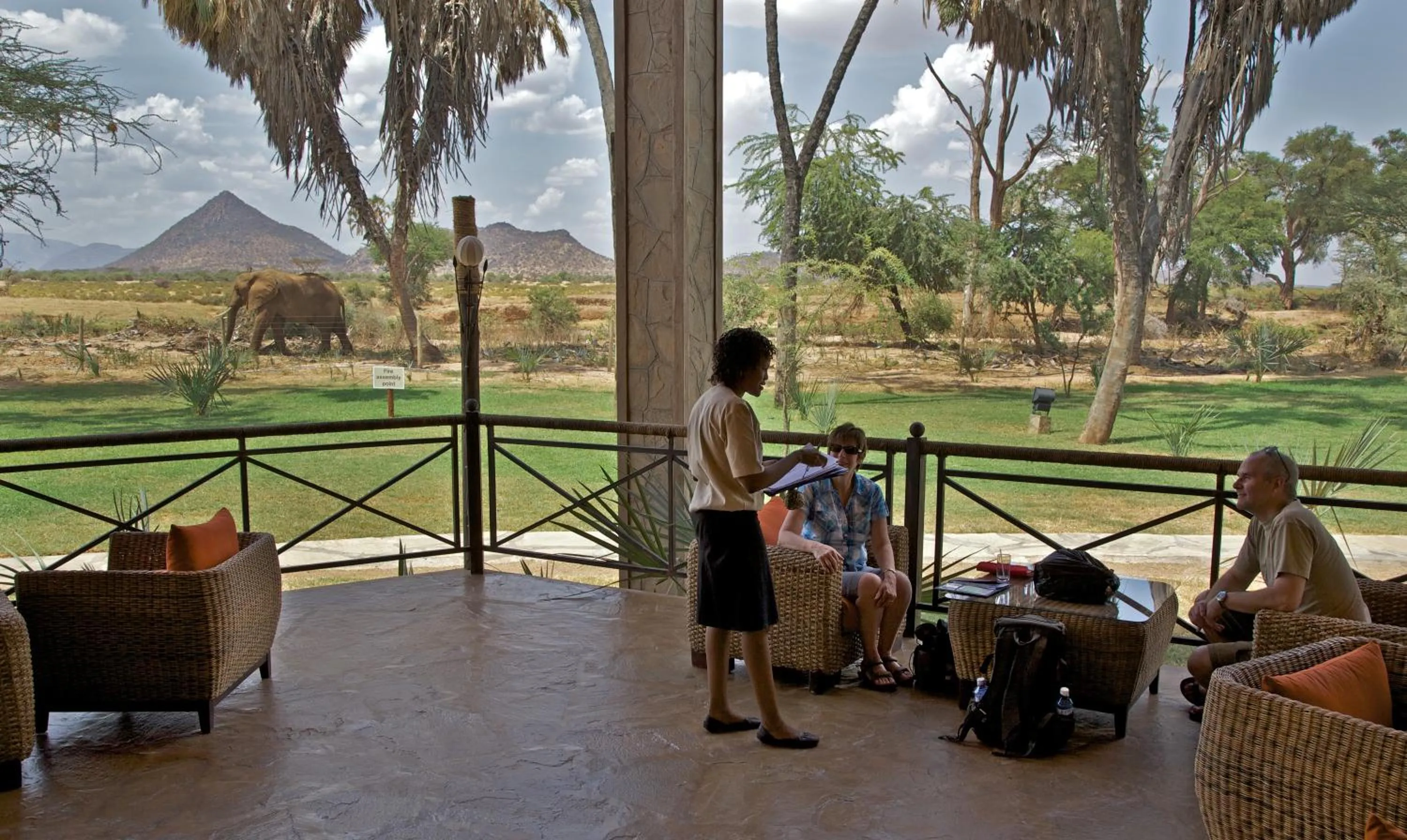 Balcony/Terrace in Ashnil Samburu Camp