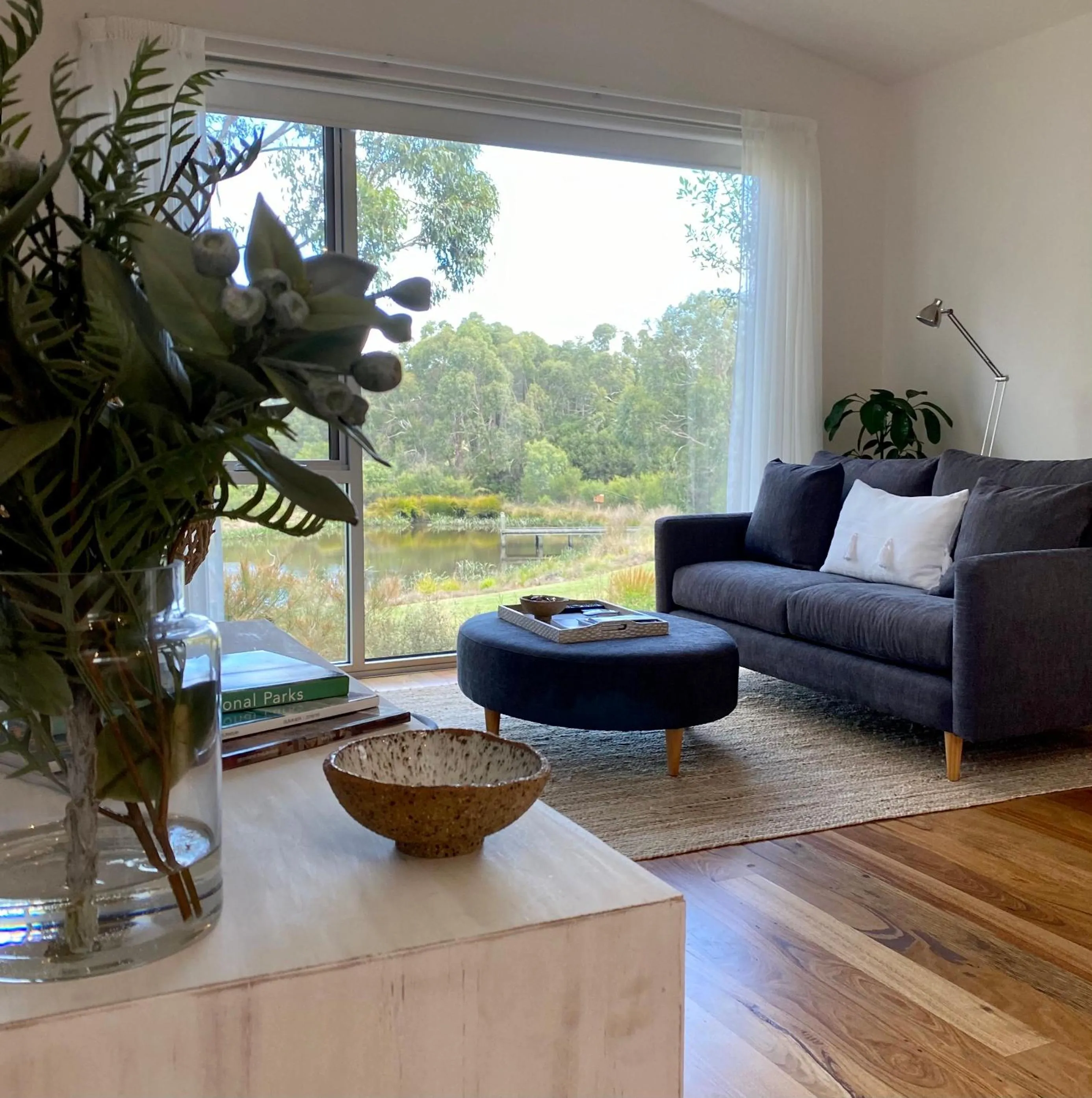 Seating area in Messmates Luxury Eco Suites