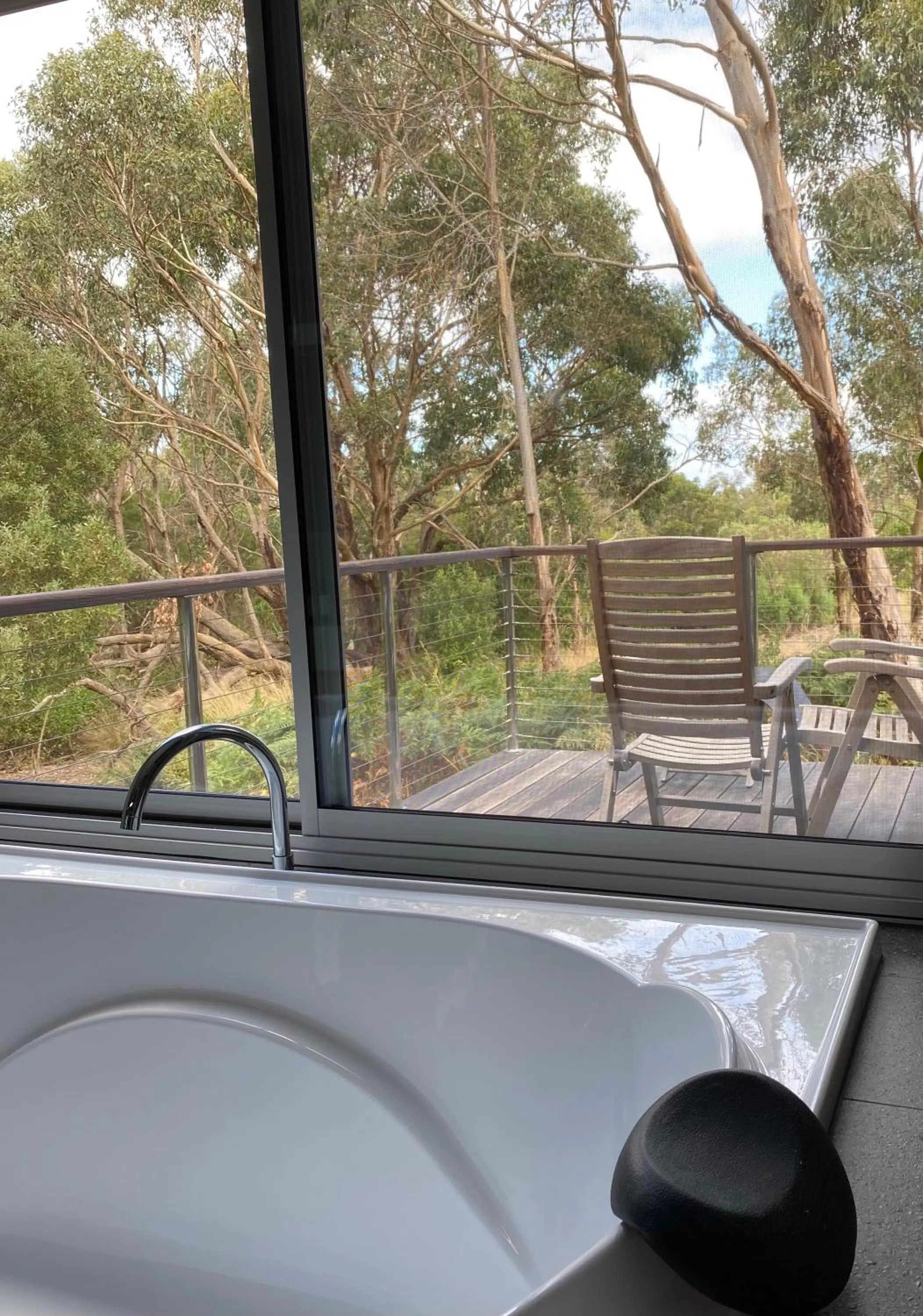 Bathroom in Messmates Luxury Eco Suites