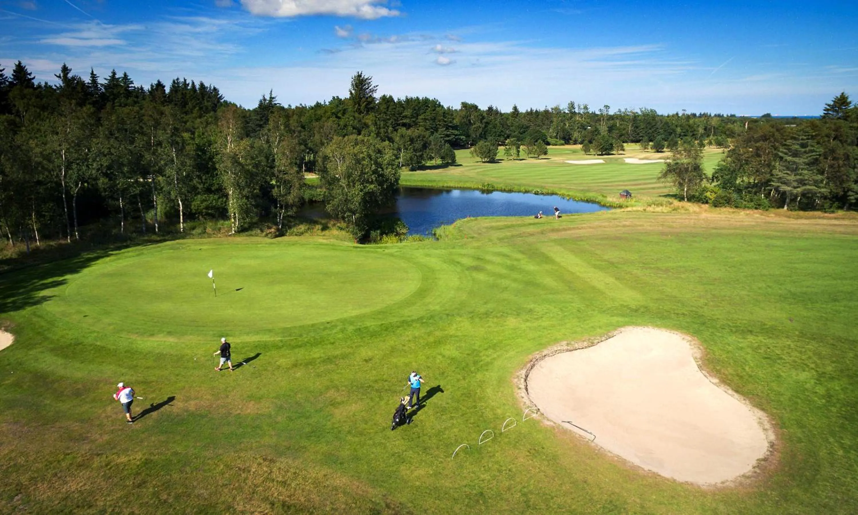 Golfcourse in Aalbæk Badehotel