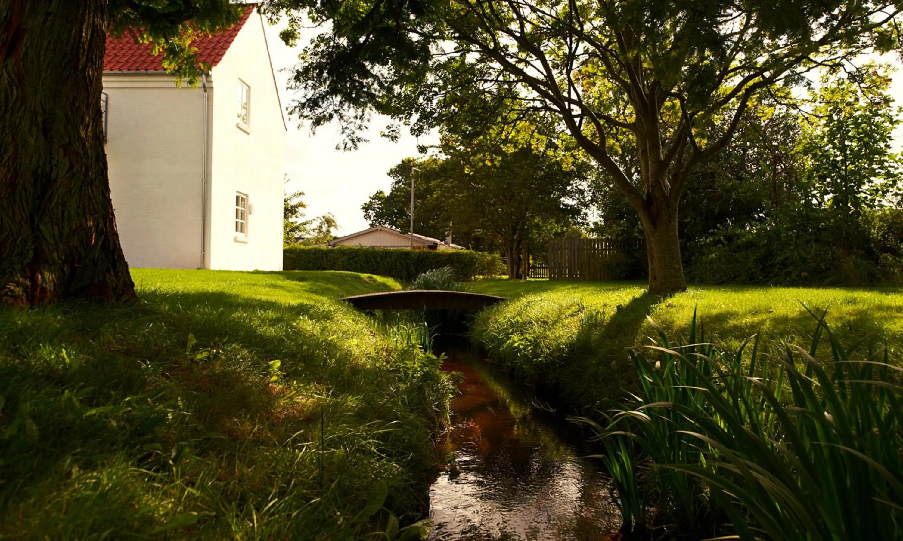 Garden in Aalbæk Badehotel