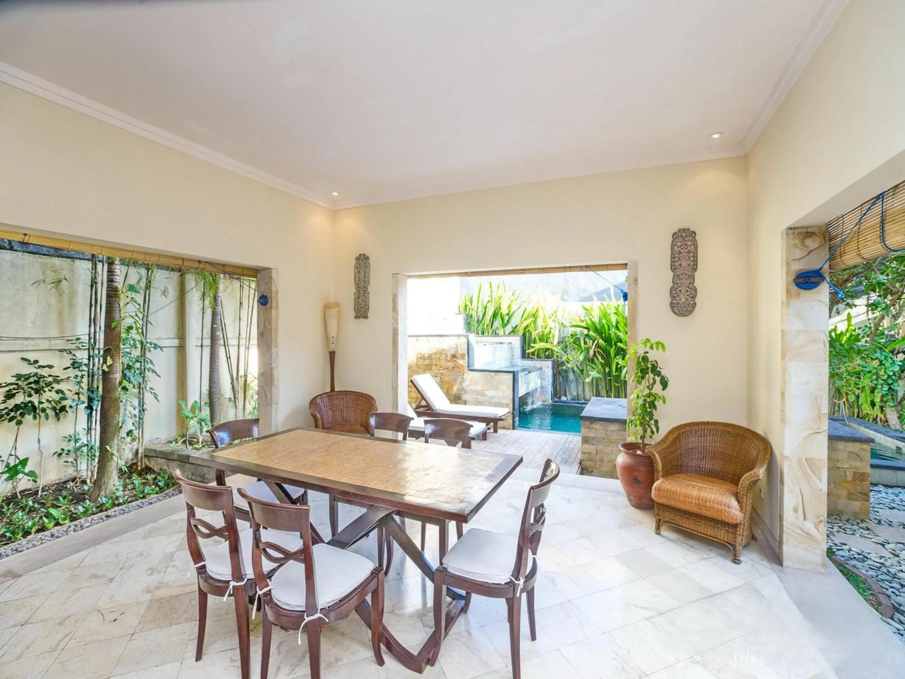 Patio in Villa Diana Bali