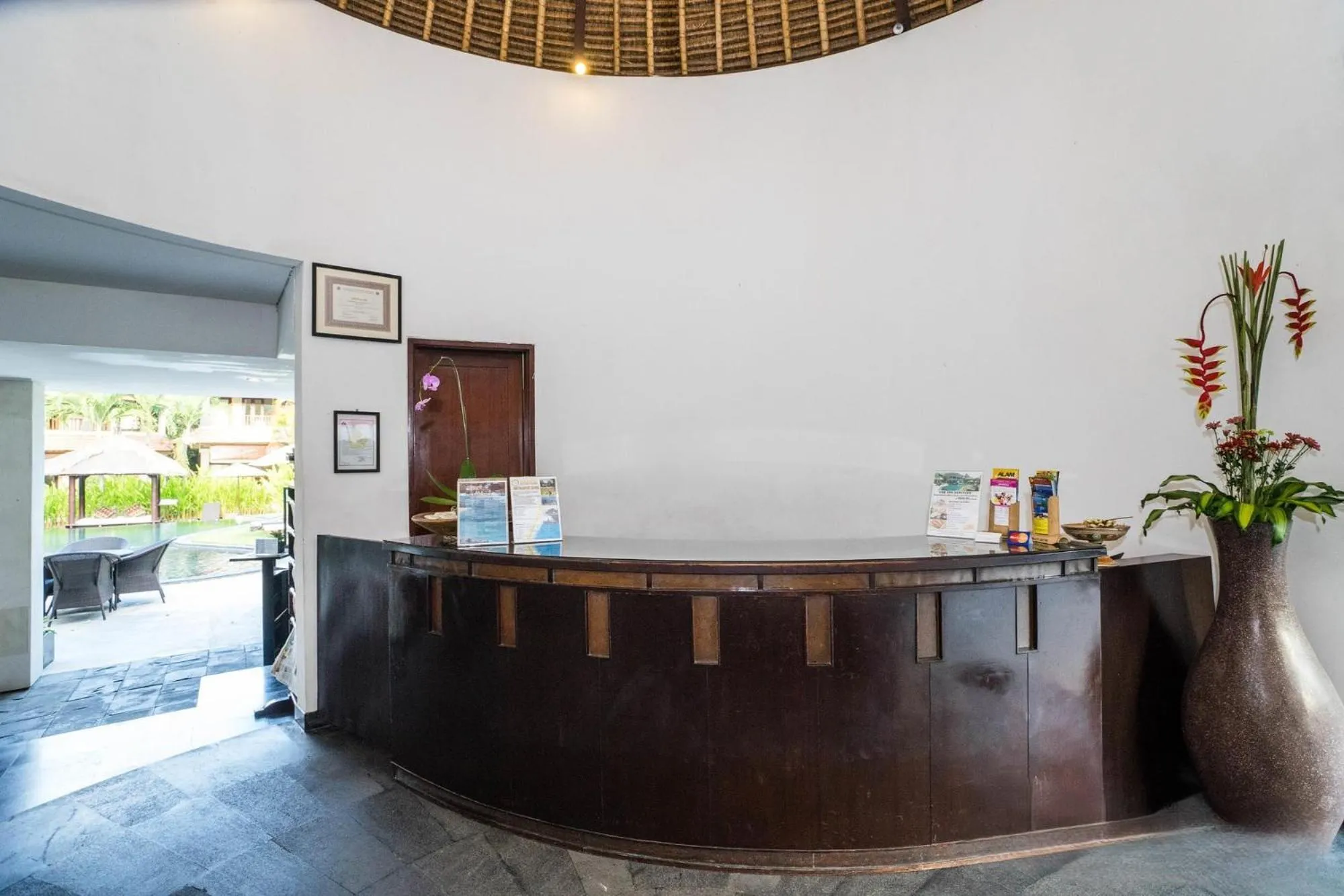 Lobby or reception in Villa Diana Bali