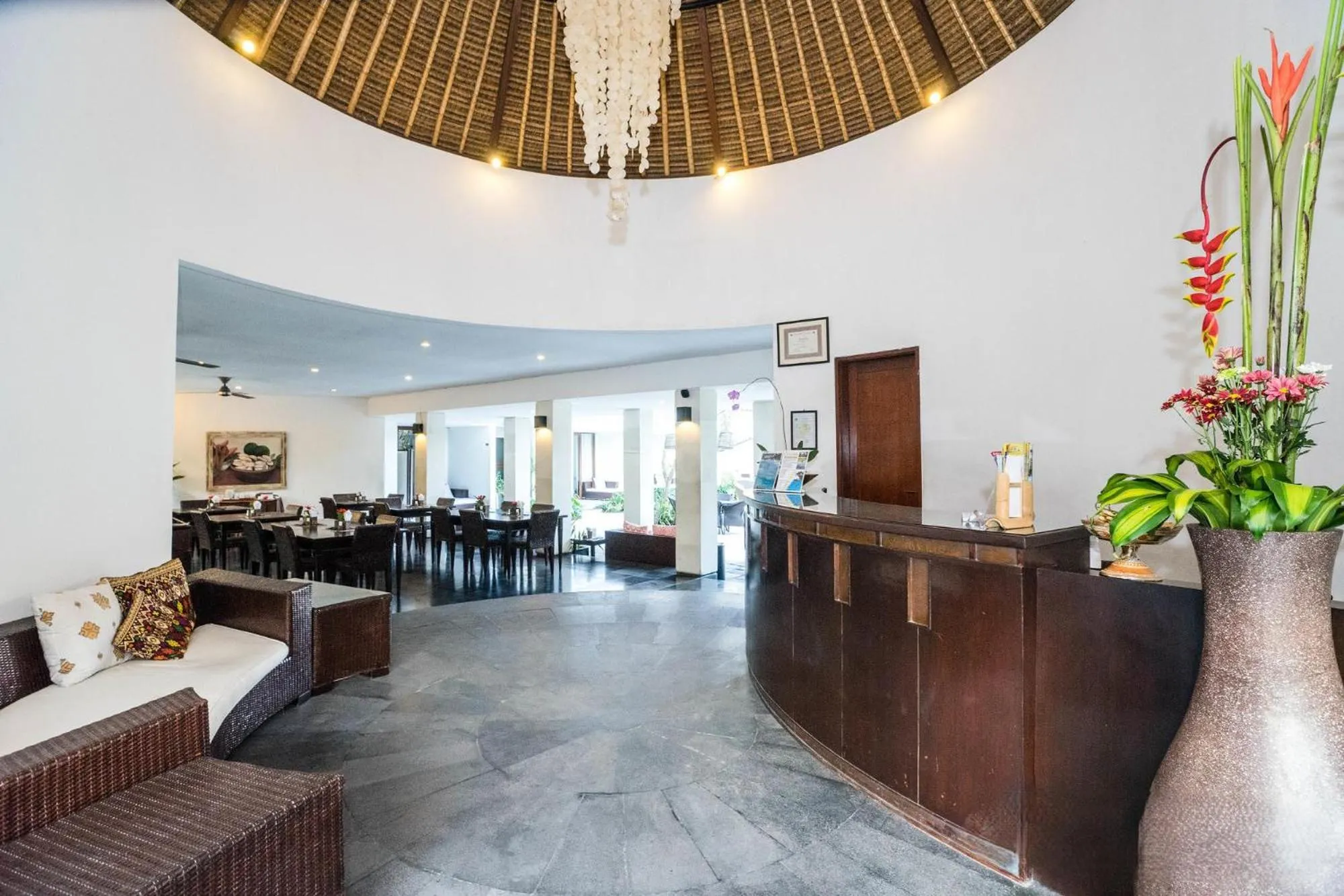Lobby or reception in Villa Diana Bali