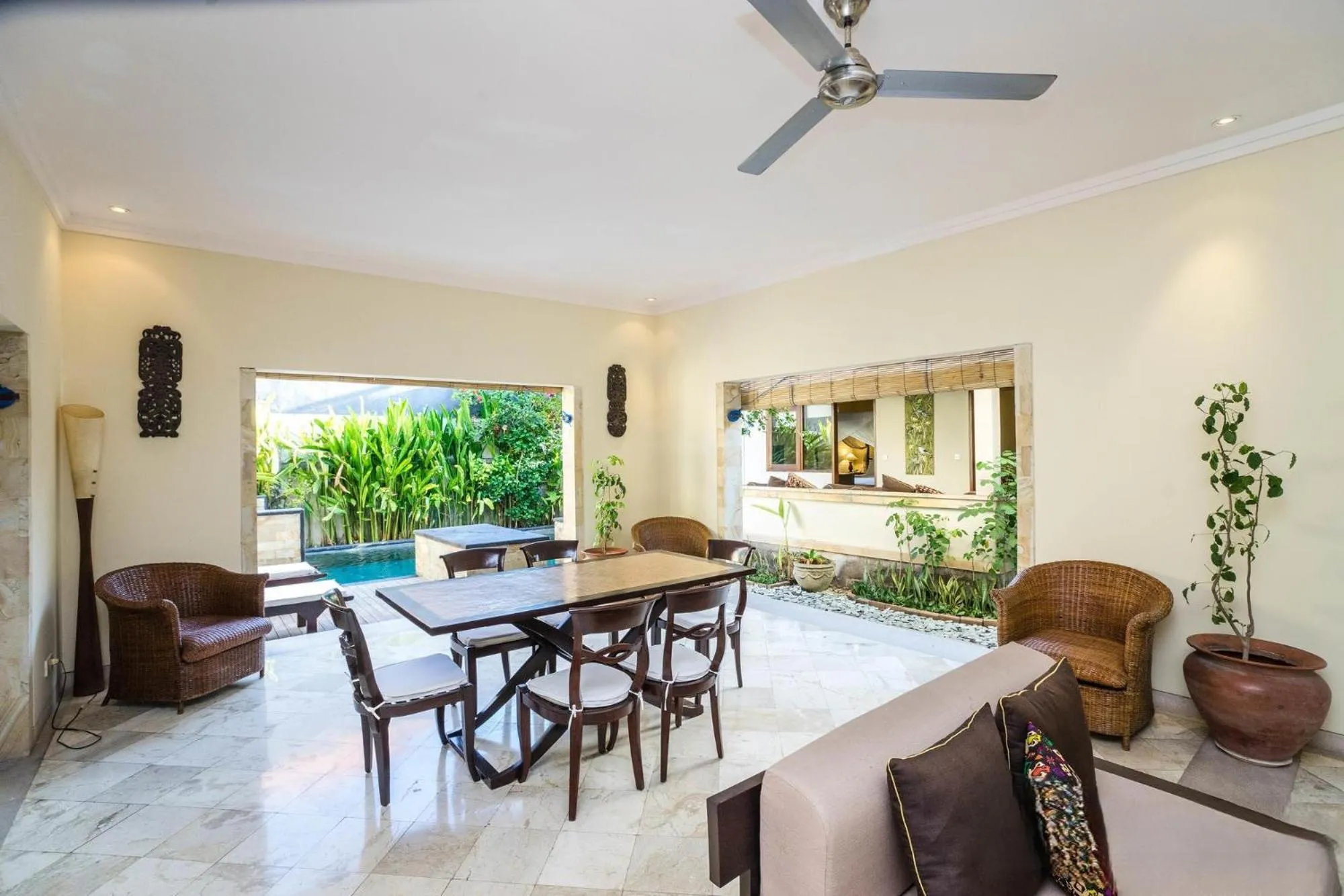 Living room in Villa Diana Bali