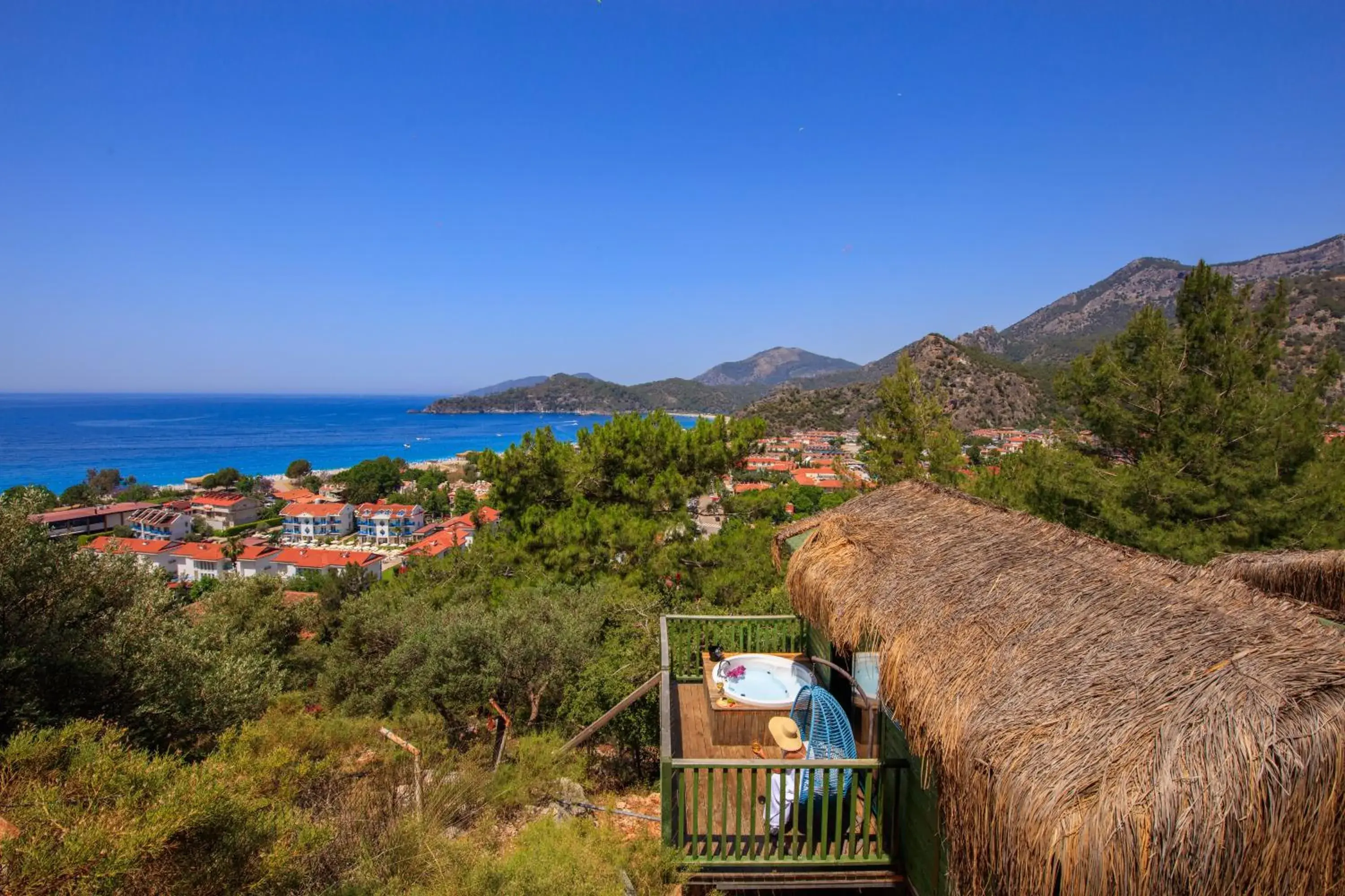 Deluxe Bungalow with Sea View in Symbola Oludeniz Beach Hotel Deluxe Bungalow with Sea View in Symbola Oludeniz Beach Hotel