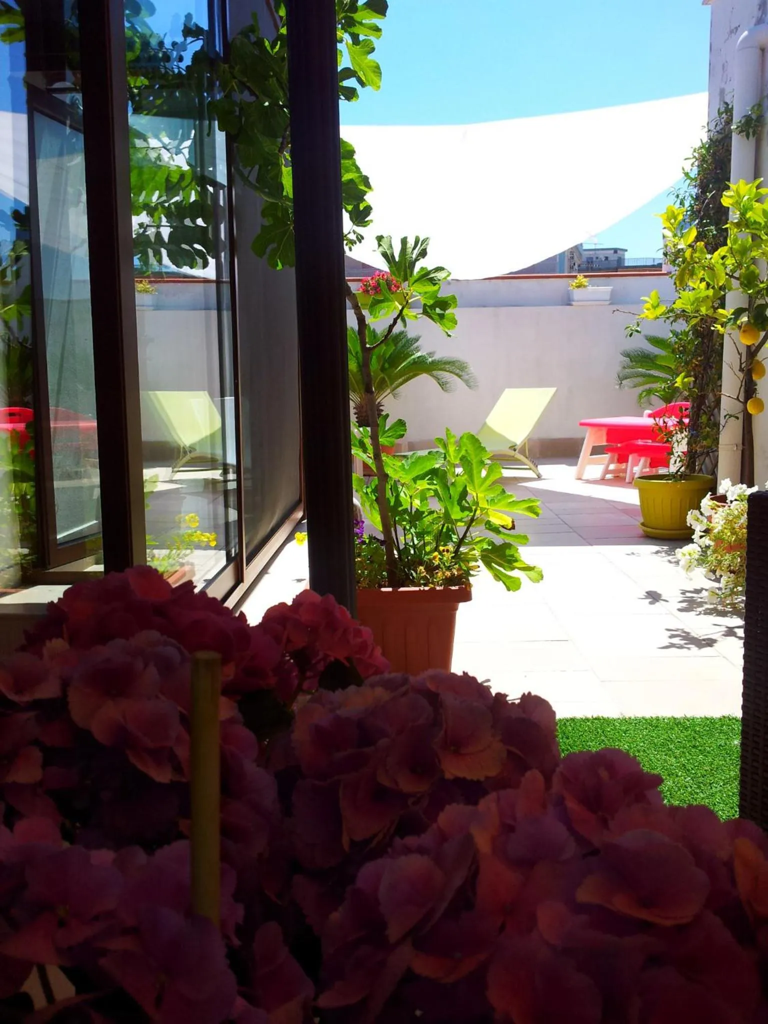 Balcony/Terrace in B&B Torrente Antico