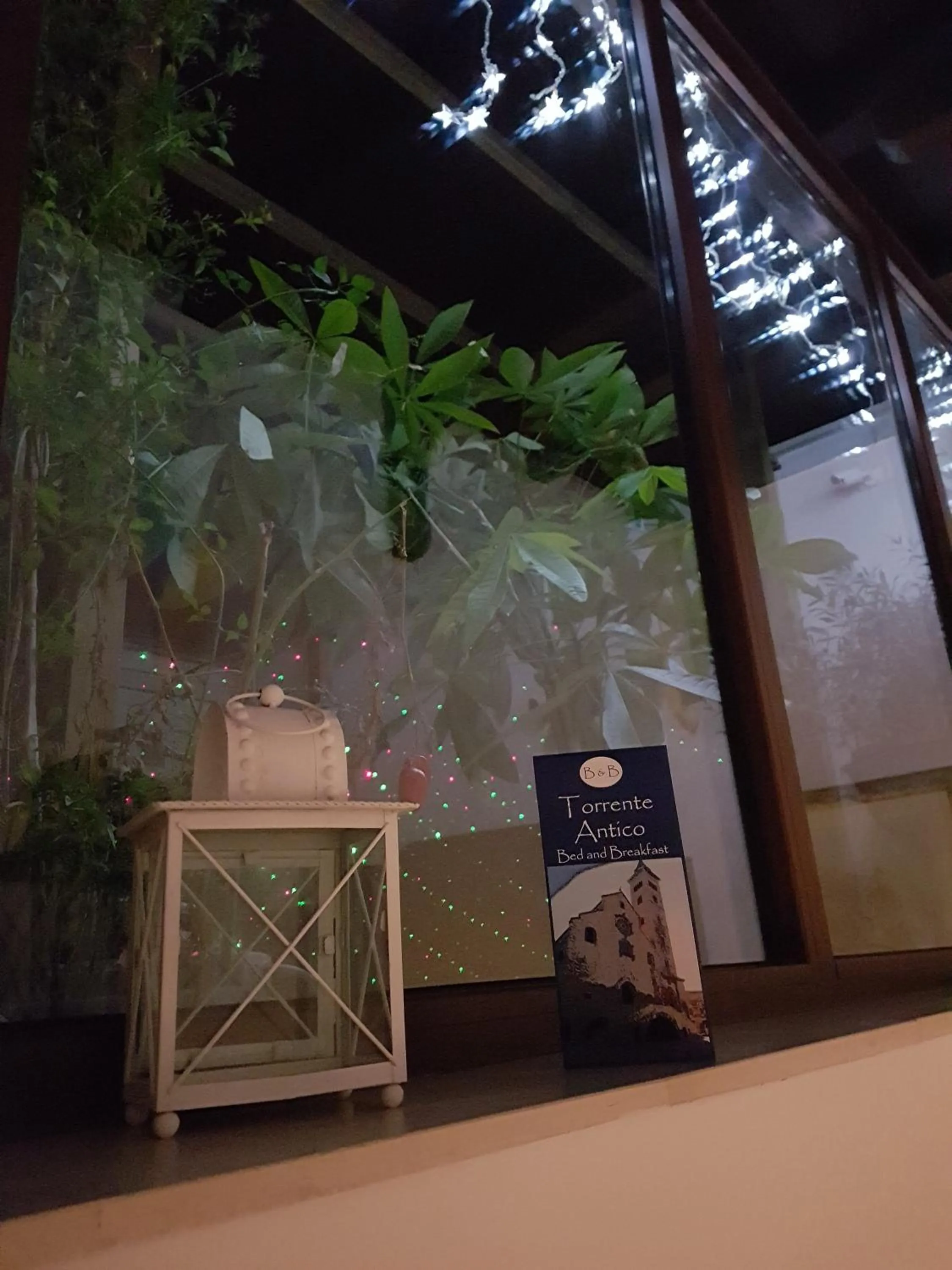 Patio in B&B Torrente Antico