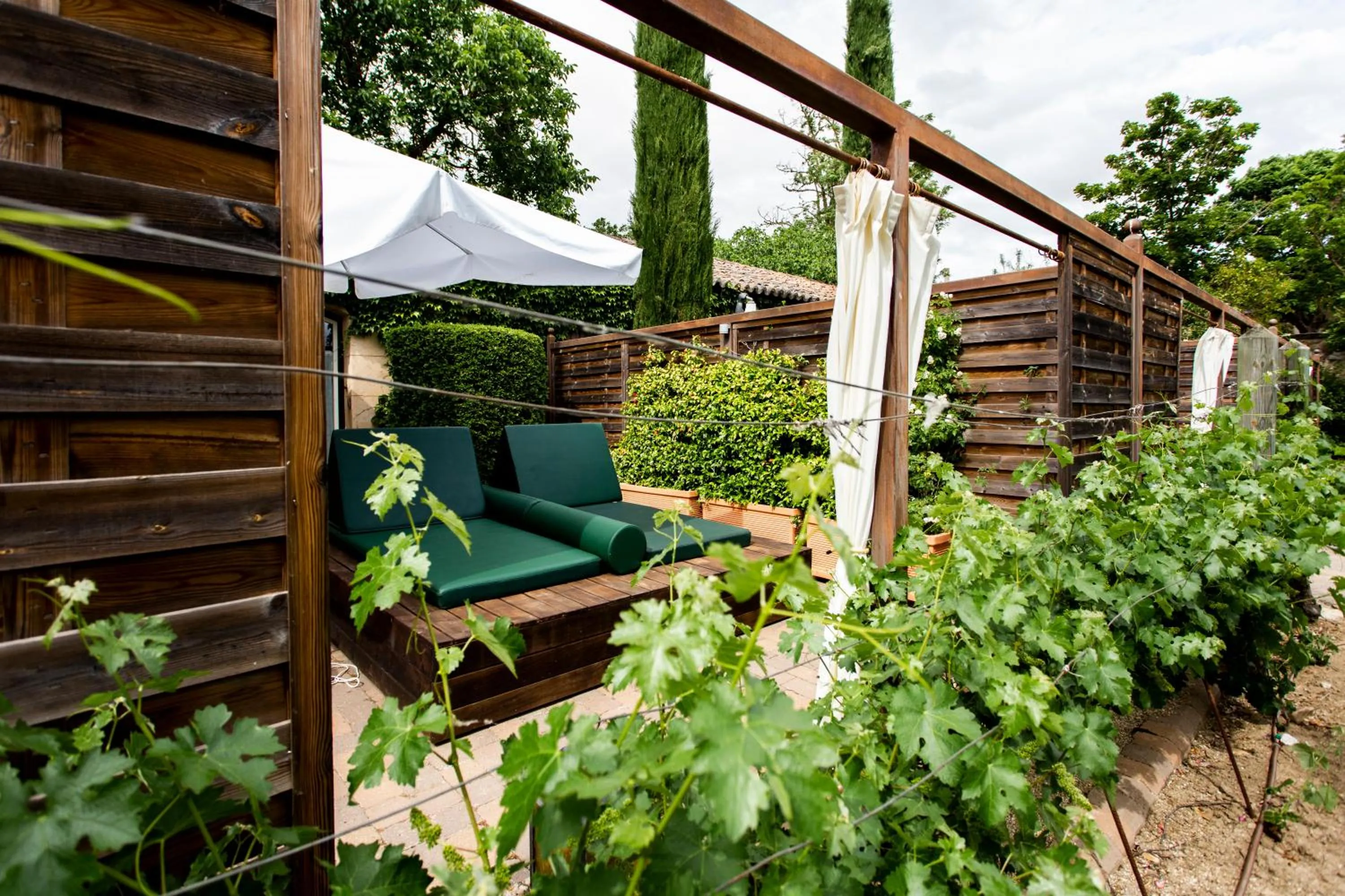 Garden in Hacienda Zorita Wine Hotel & Spa - Small Luxury Hotels