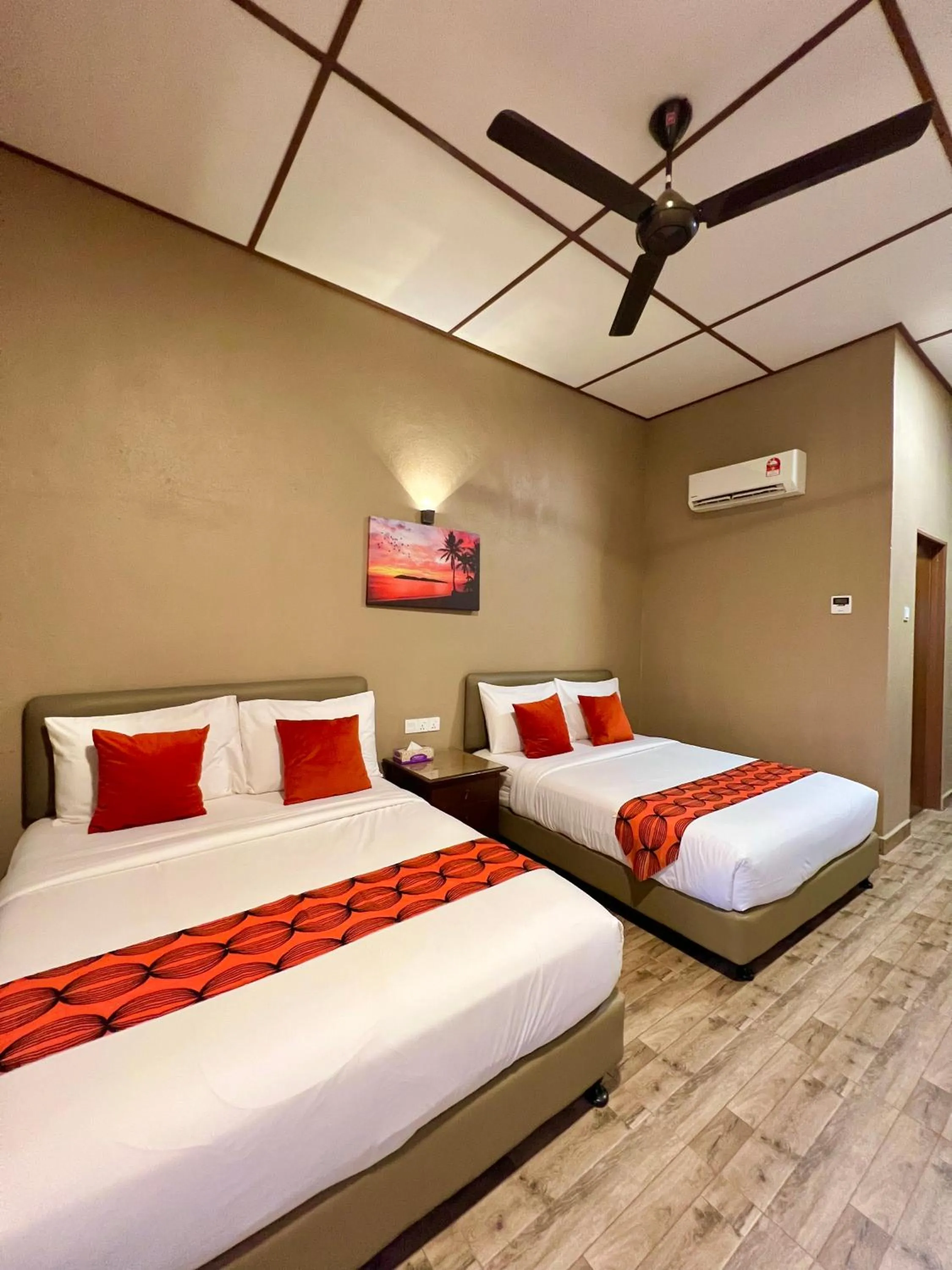 Bed in Sri Embun Resort Langkawi