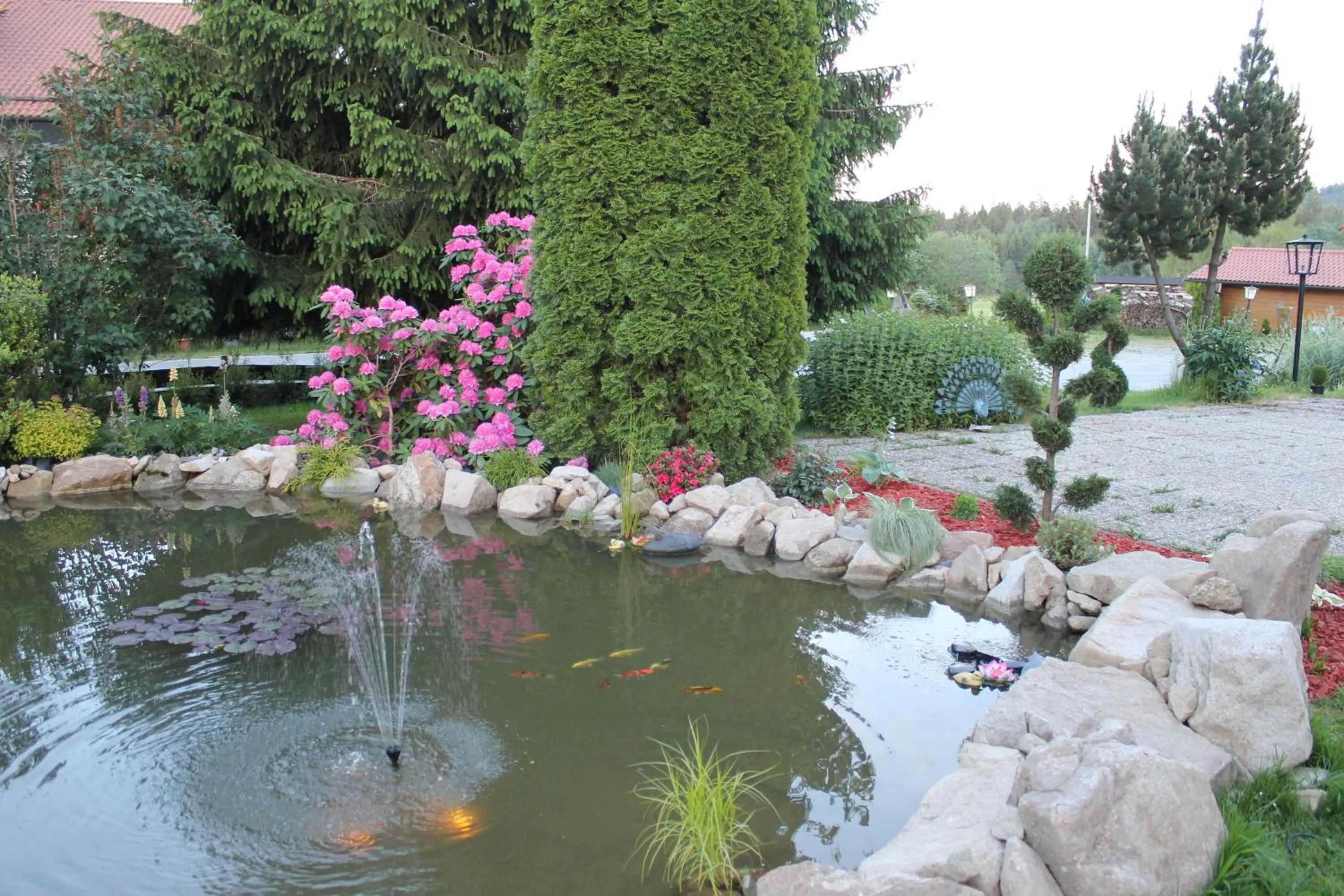 Garden in Hotel Schäfflerhof