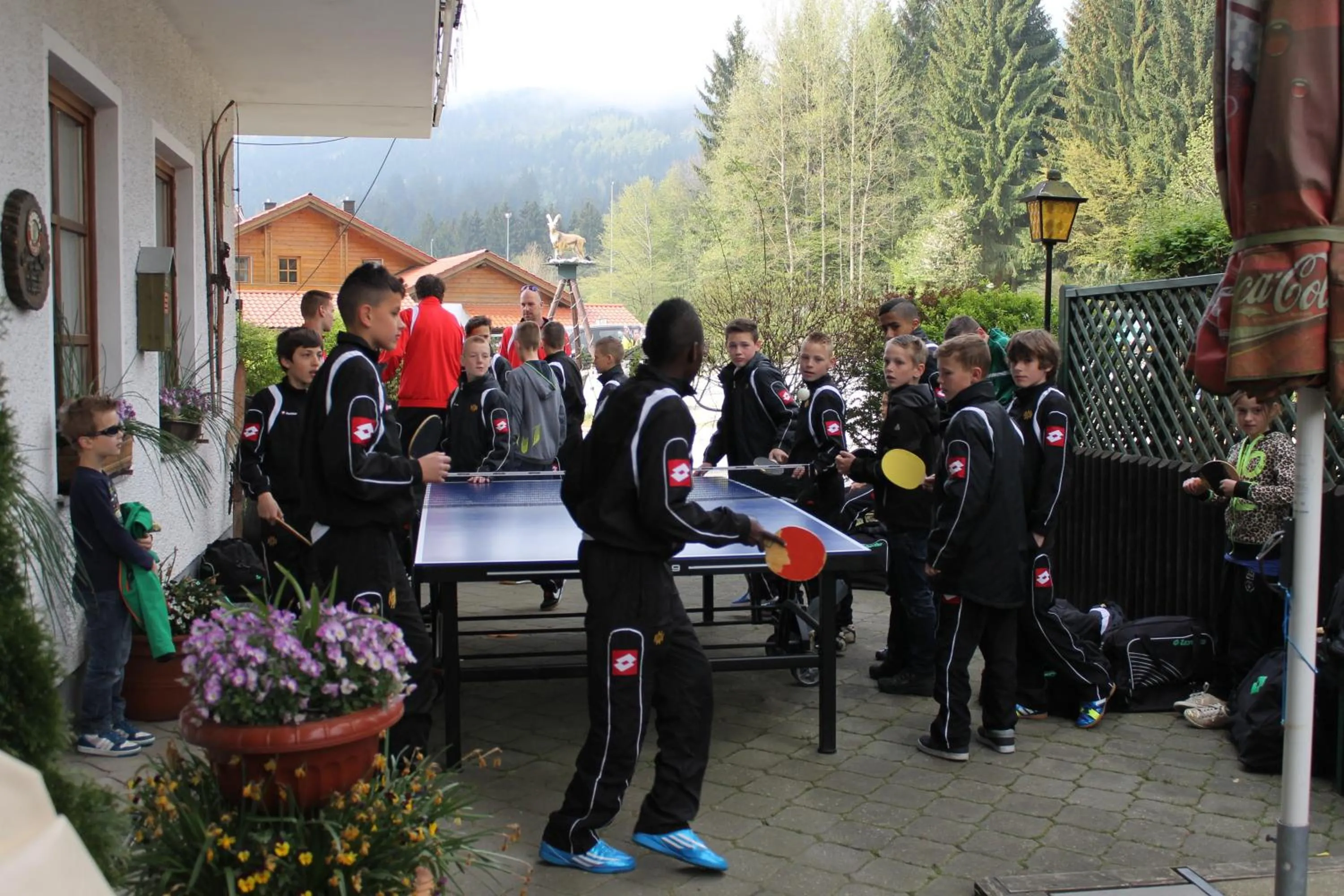 Table tennis in Hotel Schäfflerhof