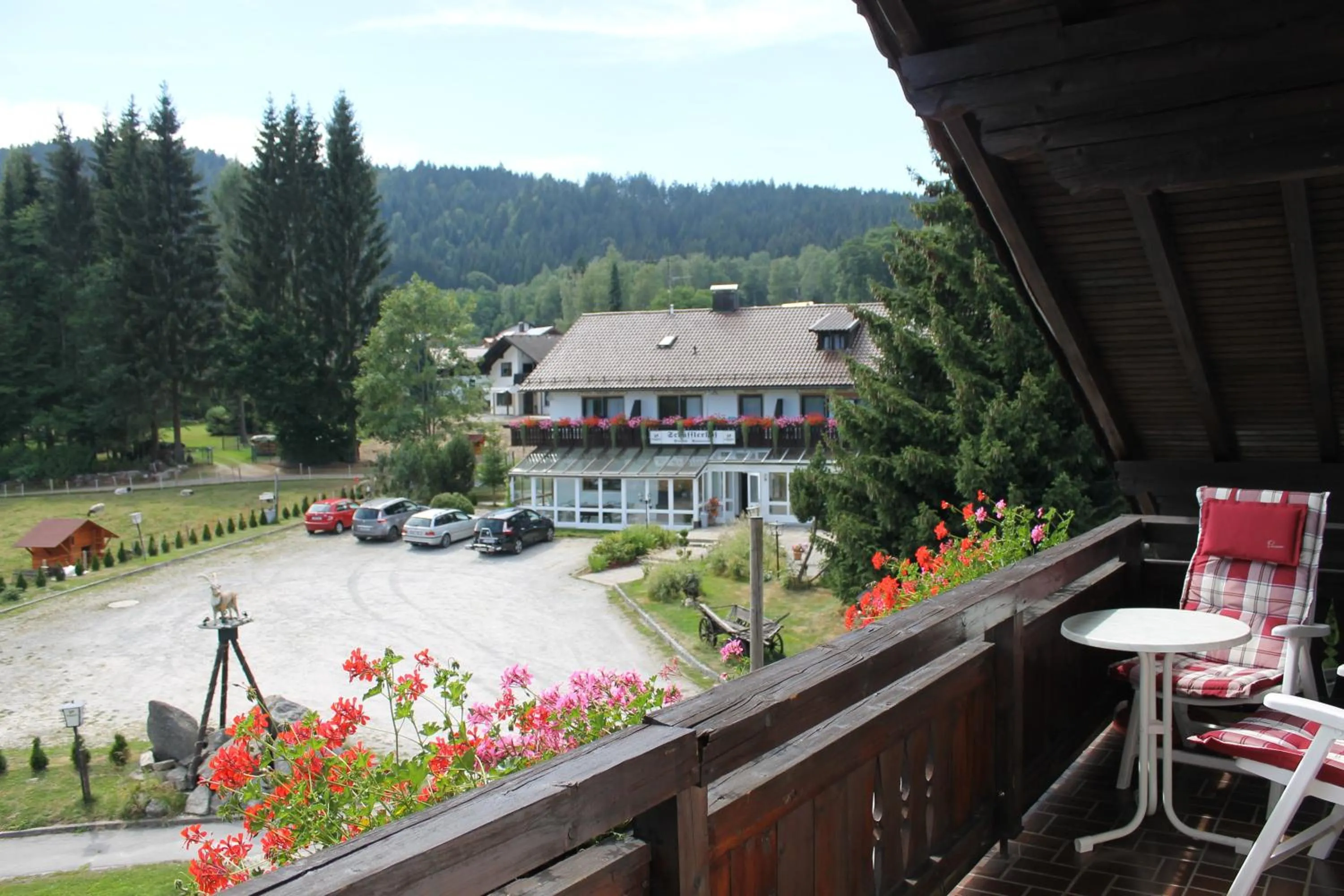 Facade/entrance in Hotel Schäfflerhof
