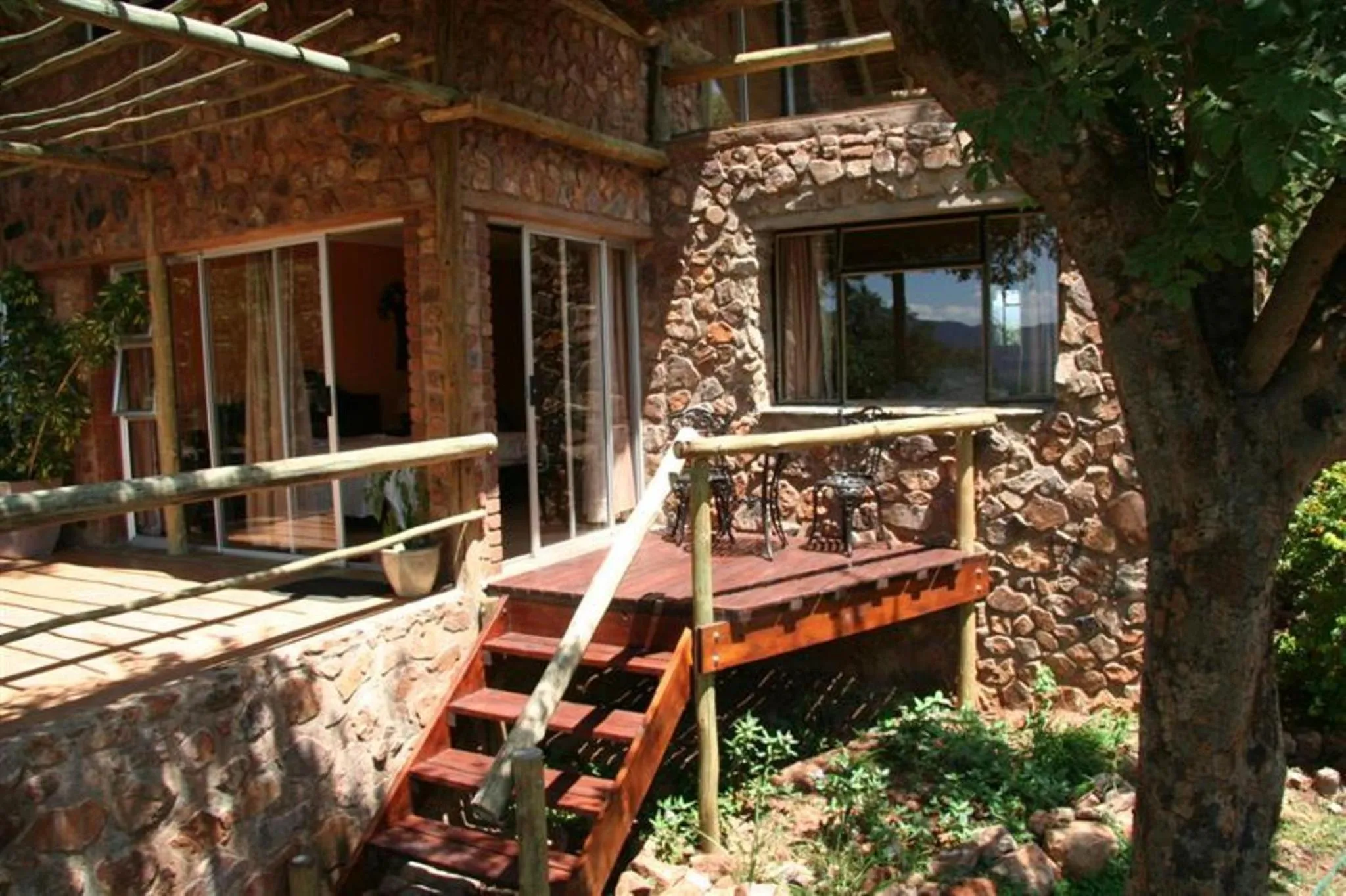 Balcony/Terrace in Marula Cottage Guest Lodge