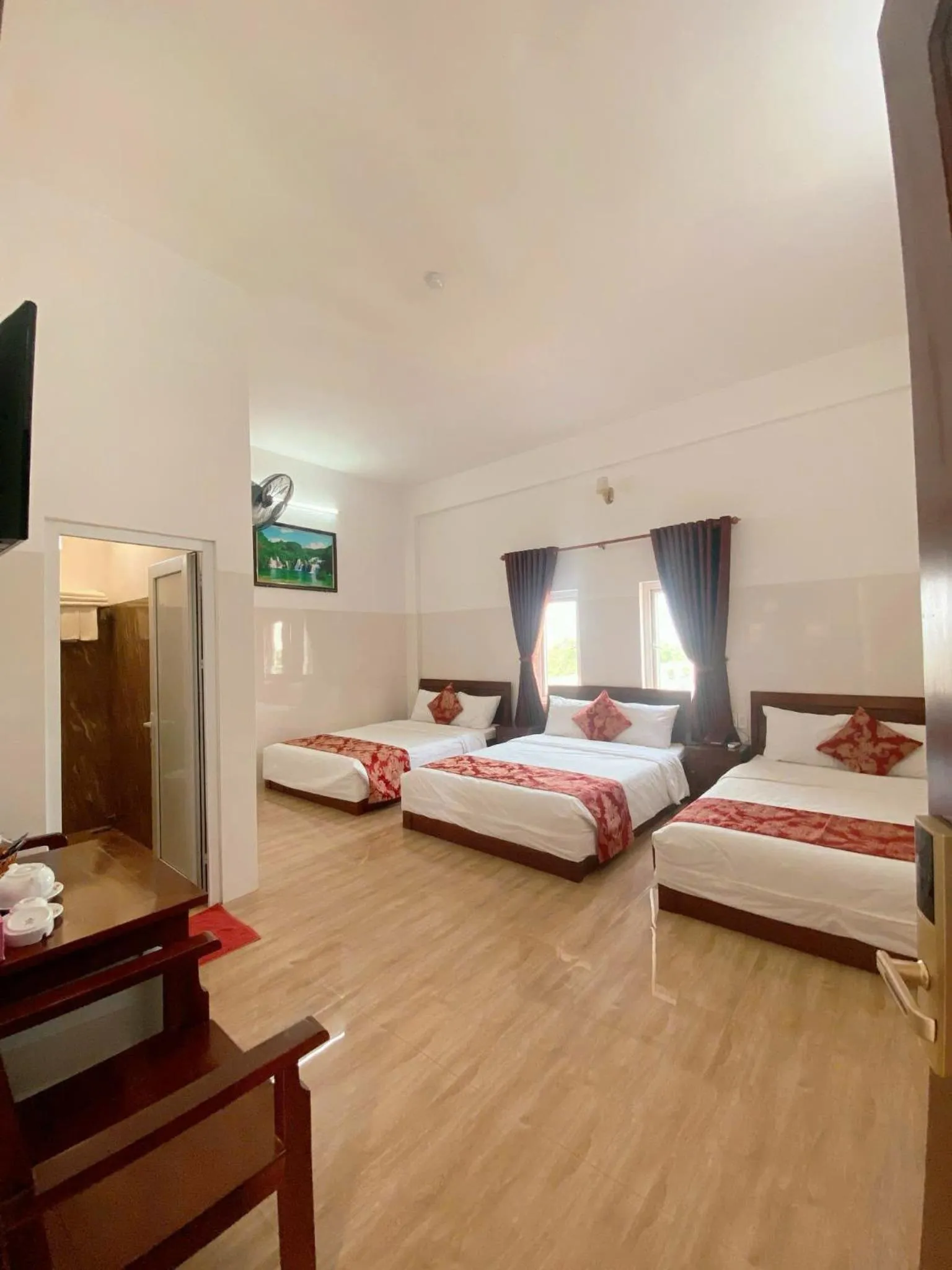 Bed in KHÁCH SẠN MỸ NGỌC