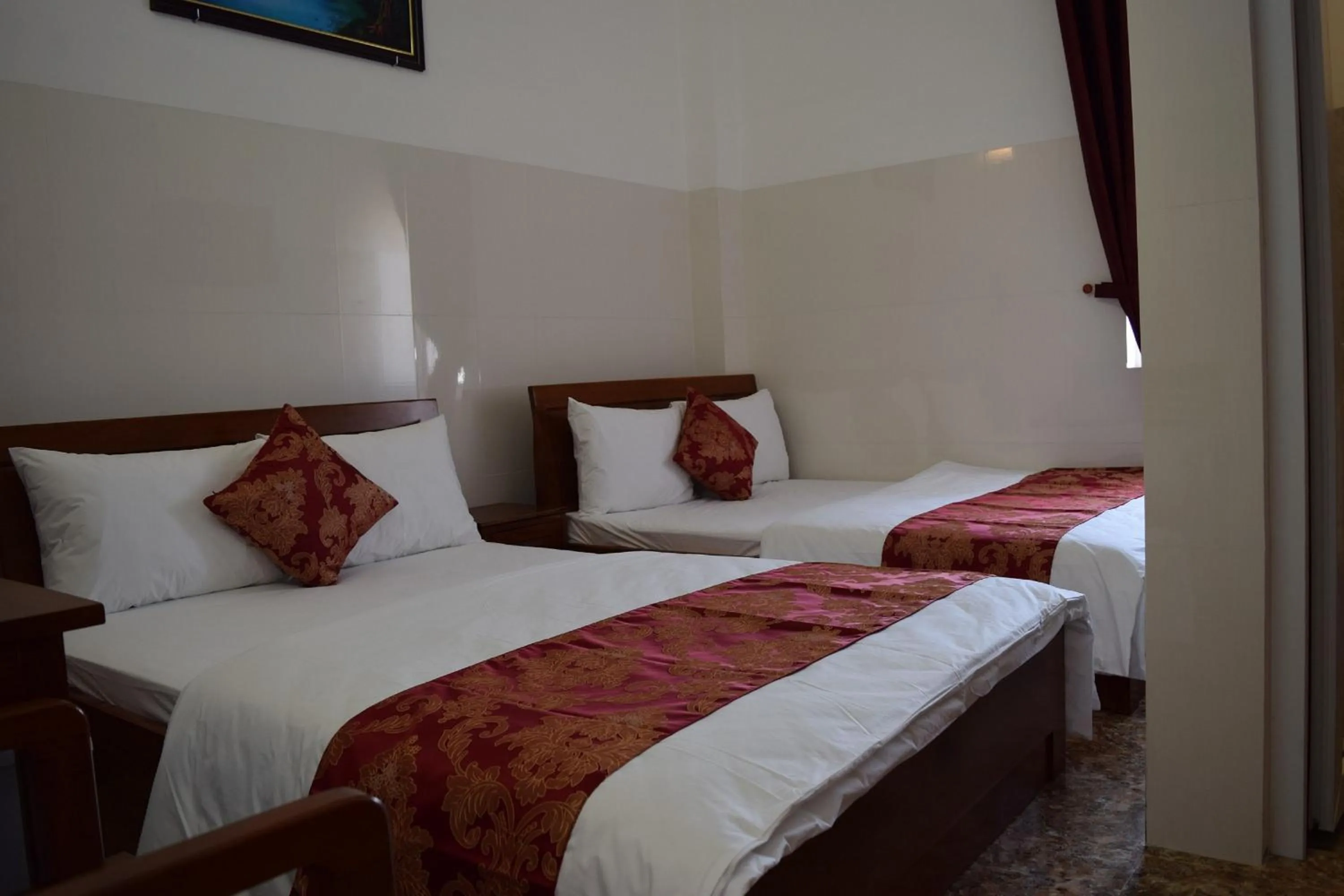 Bed in KHÁCH SẠN MỸ NGỌC