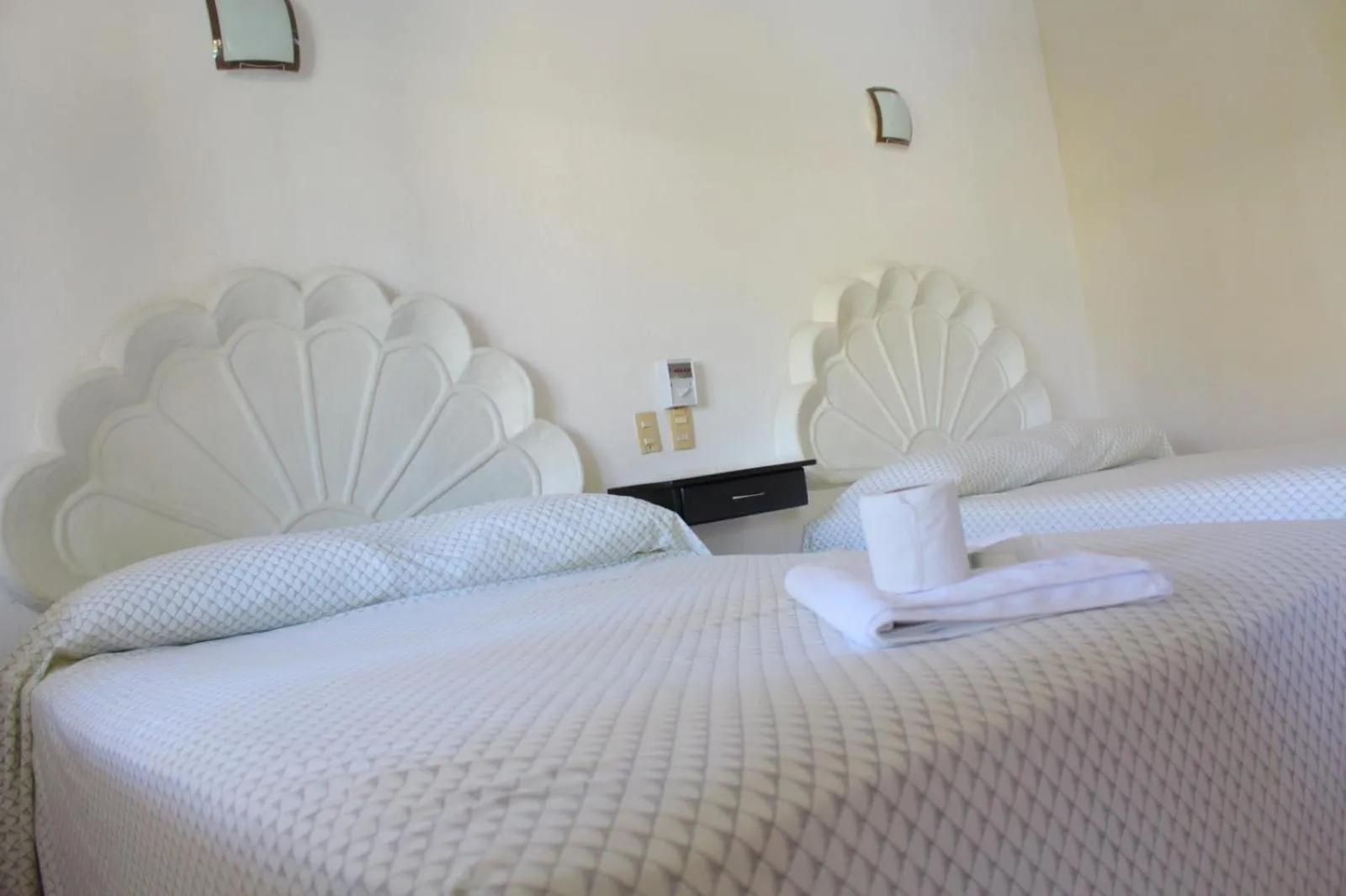 Bed in Hotel Albatros