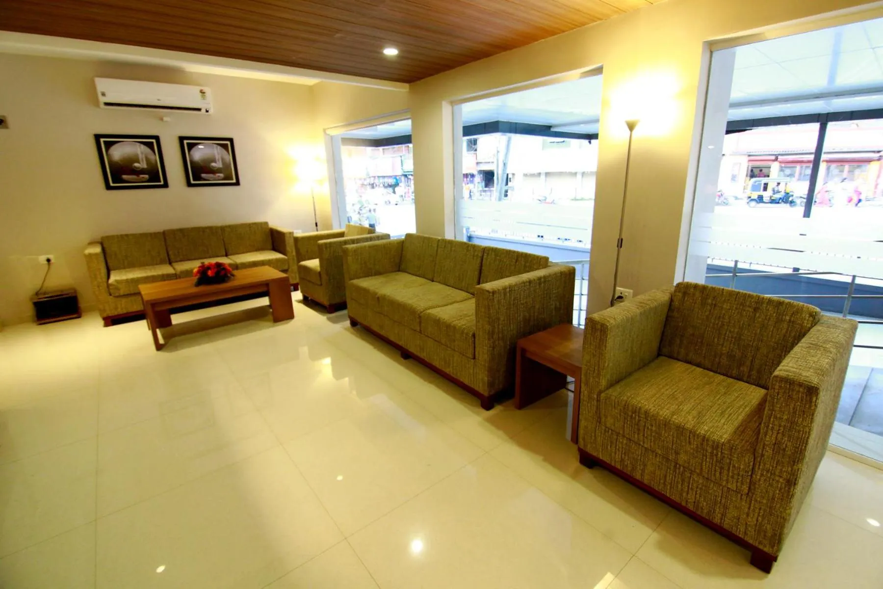 Seating area in HOTEL PANACEA VENTURES