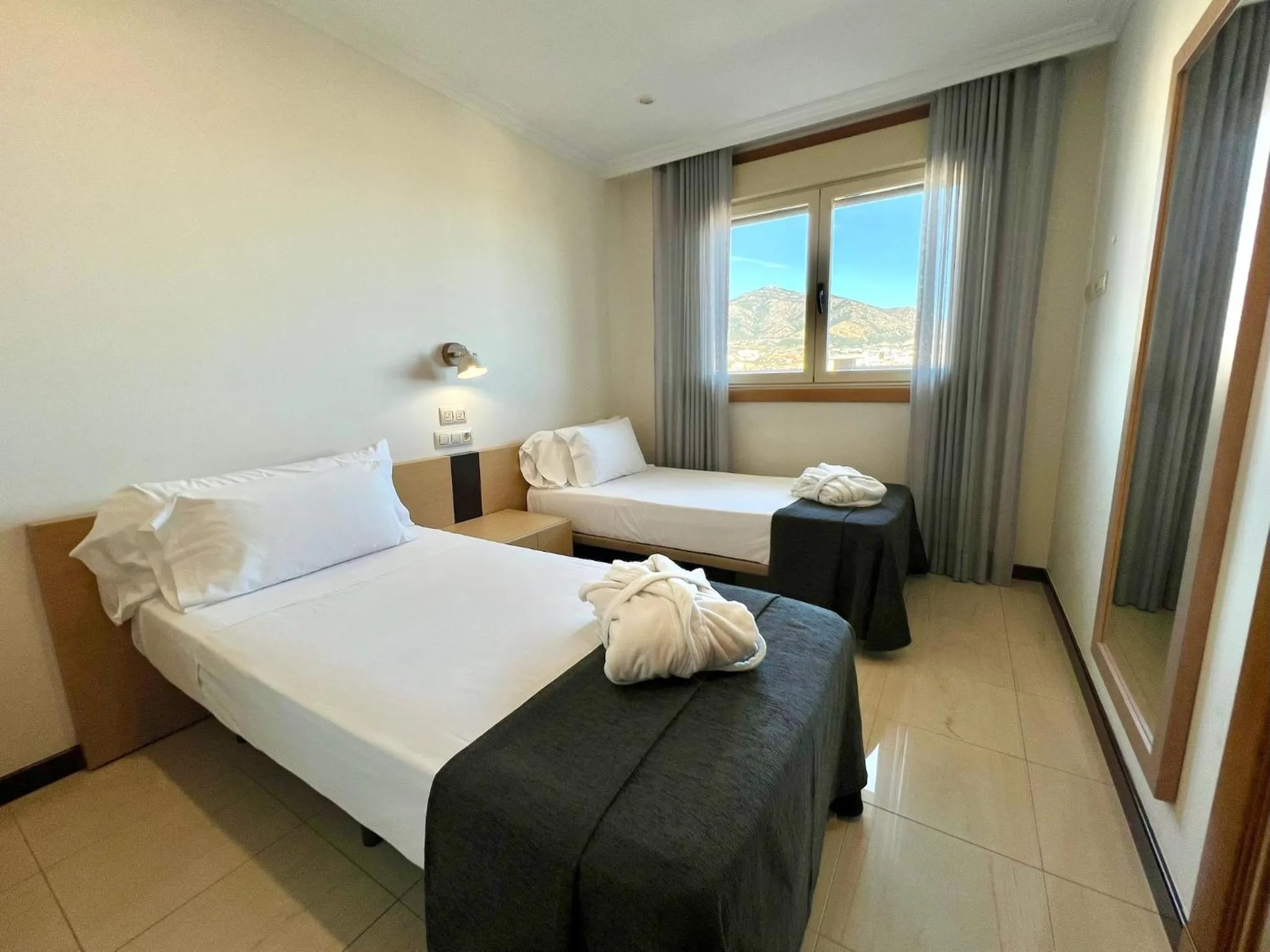 Bed in Apartamentos Mediterráneo Real