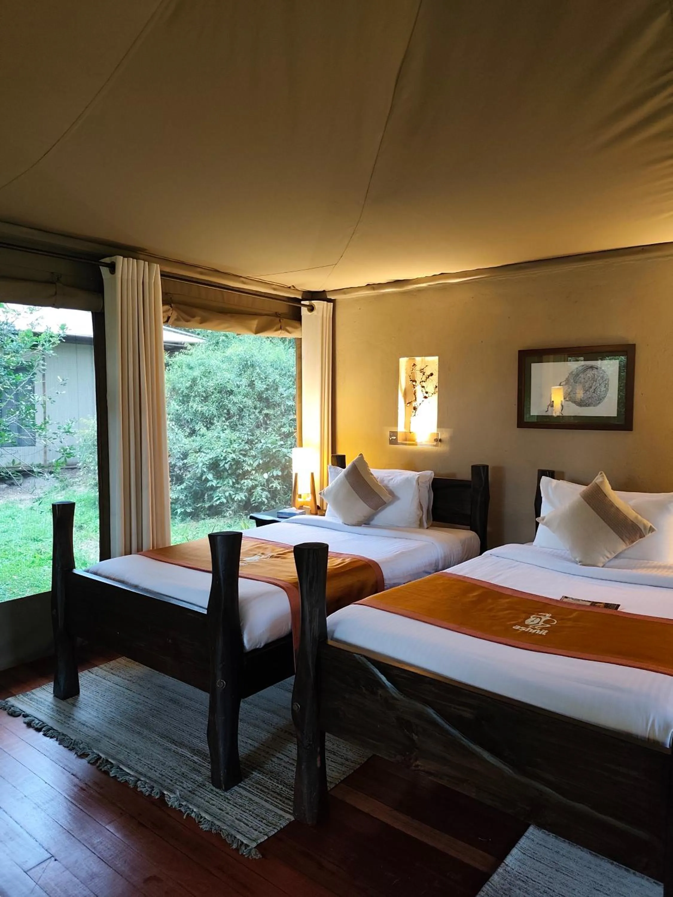 Bed in Ashnil Mara Camp