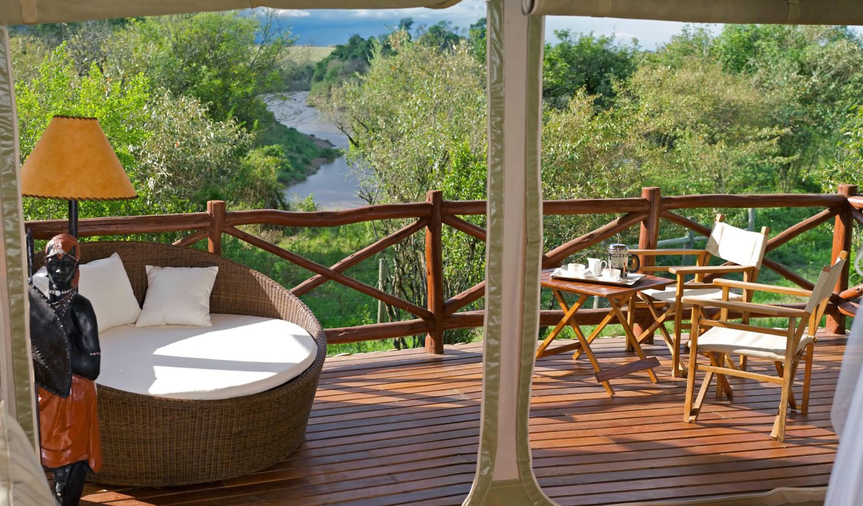 View (from property/room) in Ashnil Mara Camp